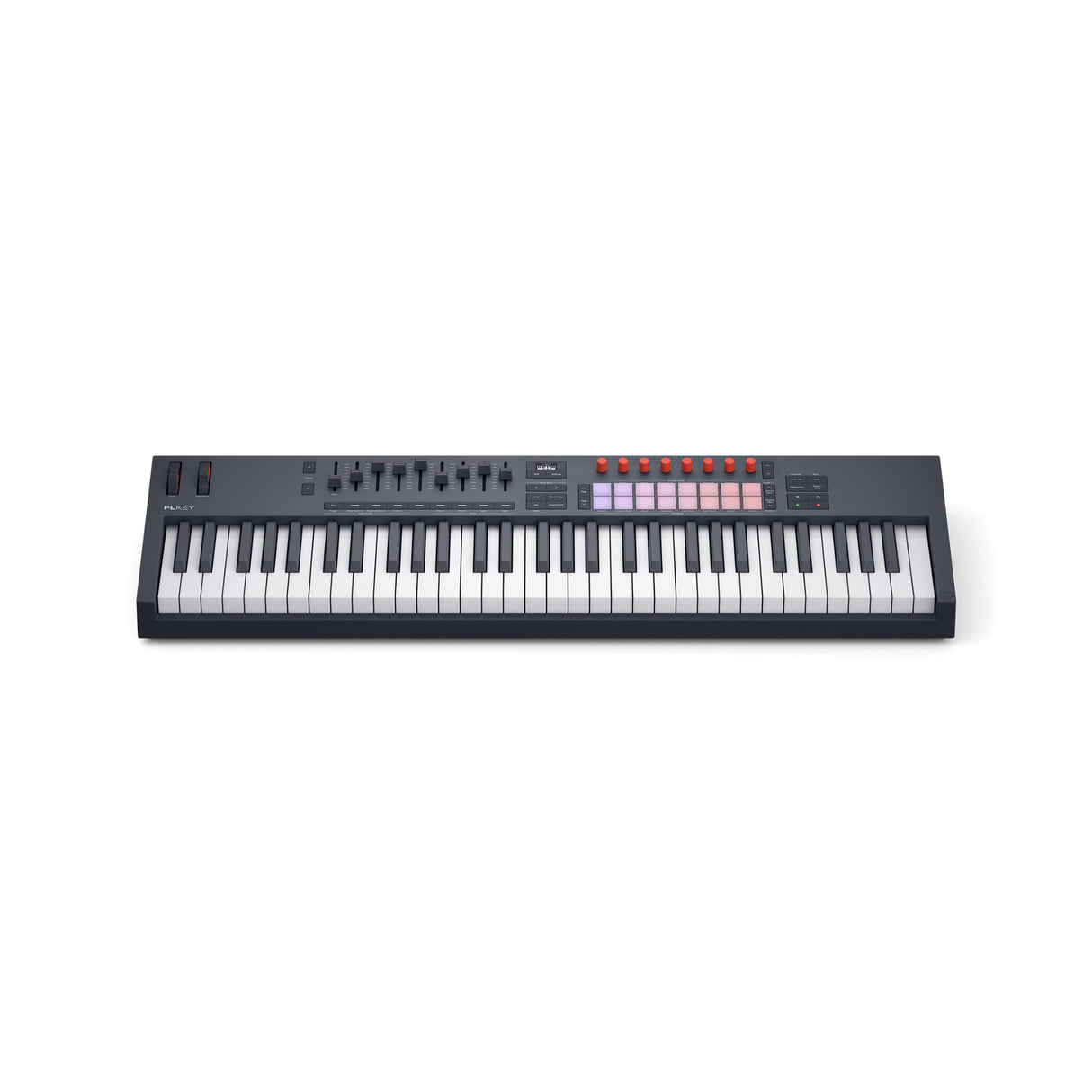 Novation FLkey 61 MK2 FL Studio MIDI Keyboard Controller with Semi-weighted Keys