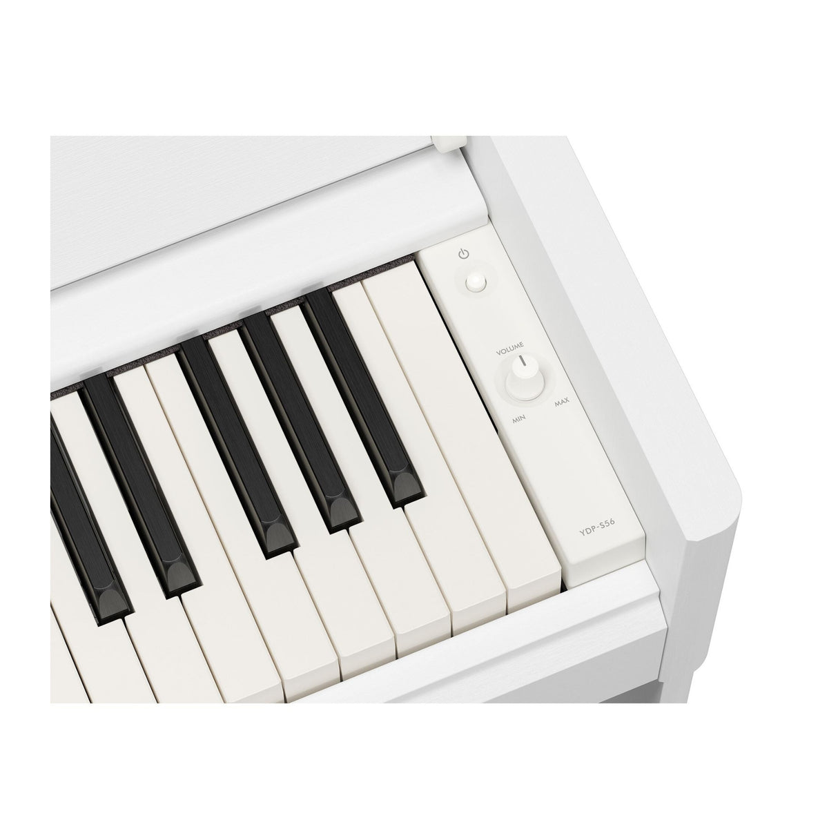 Yamaha Arius YDP-S56WH Compact Home Digital Piano with GrandTouch-E Keyboard (White)