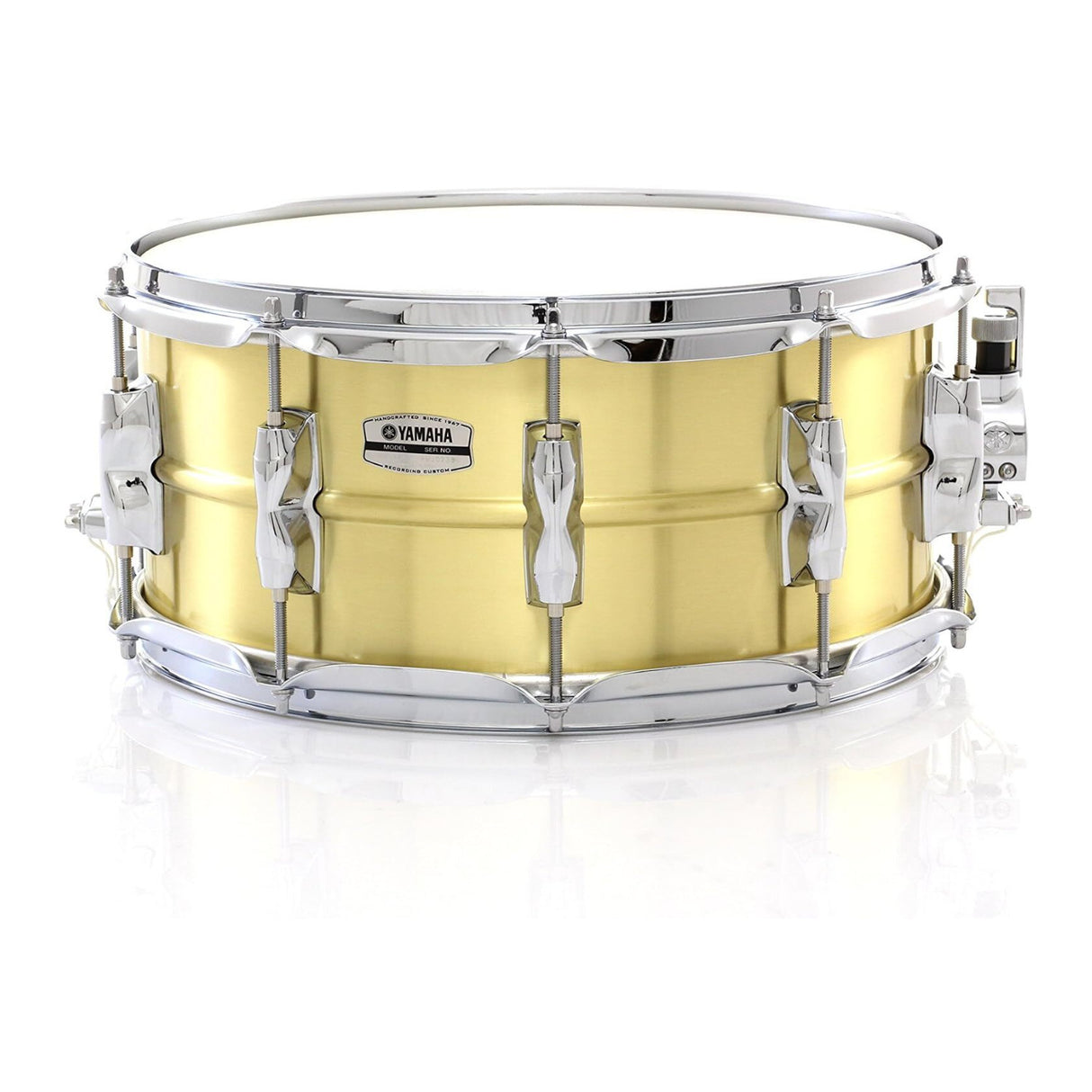 Yamaha Recording Custom 14x6.5 Inch Brass Snare Drum