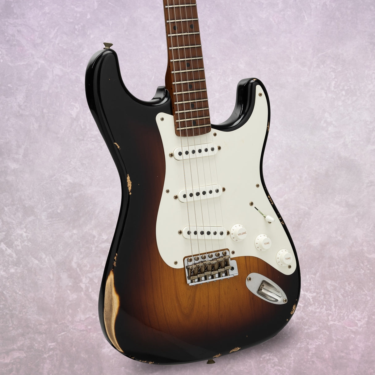 Fender Custom Shop '50s DualMag II Compound Radius Stratocaster Relic (Wide Fade, 2-Tone Starburst)