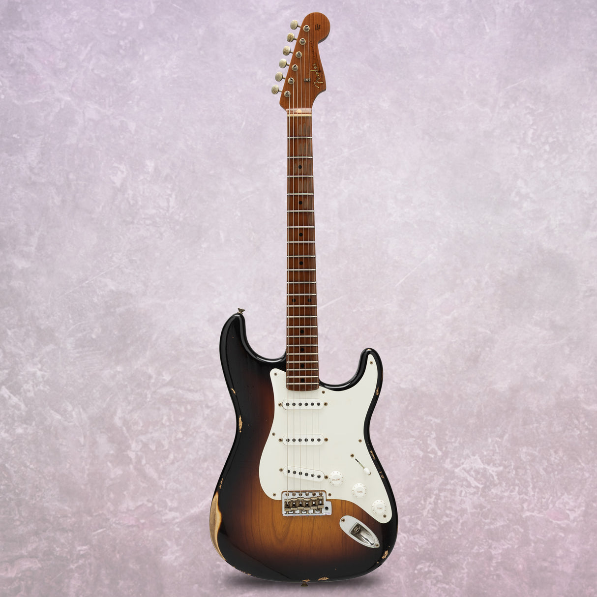 Fender Custom Shop '50s DualMag II Compound Radius Stratocaster Relic (Wide Fade, 2-Tone Starburst)