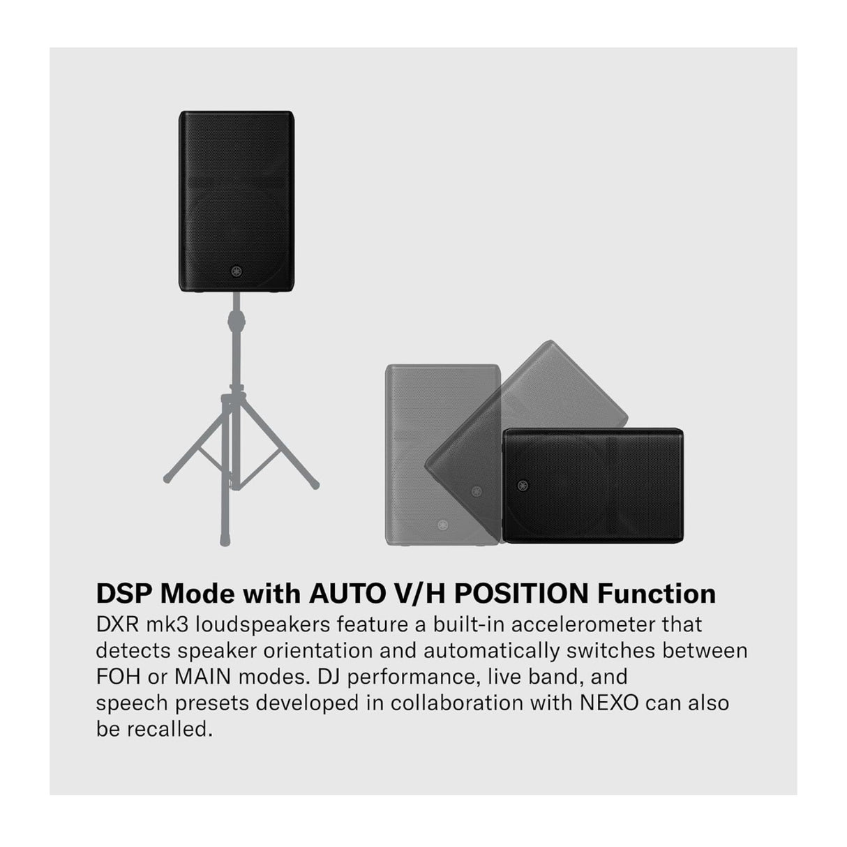 Yamaha DXR15MKIII 15-Inch Full Range Powered Loudspeaker with Bluetooth