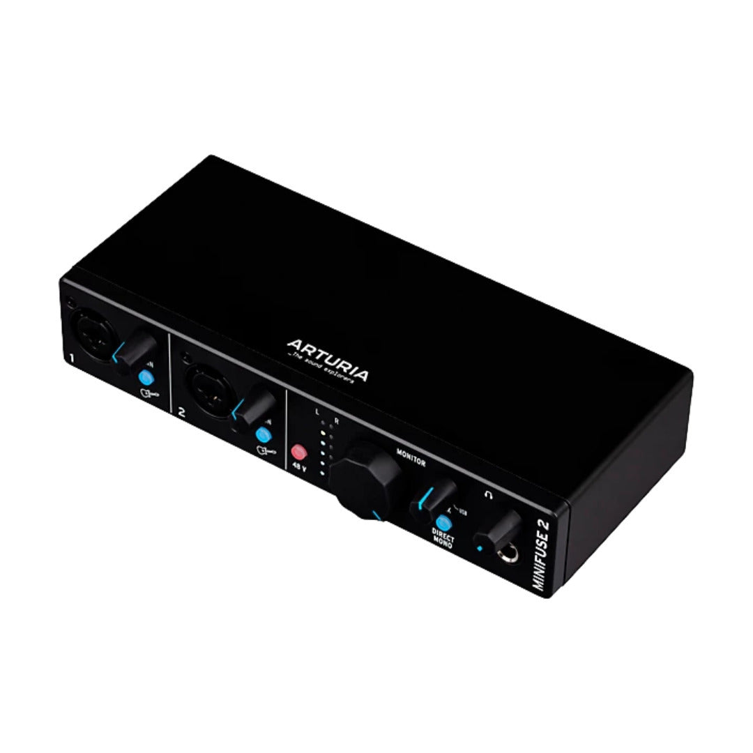 Arturia MiniFuse 2 Audio Interface (Black)