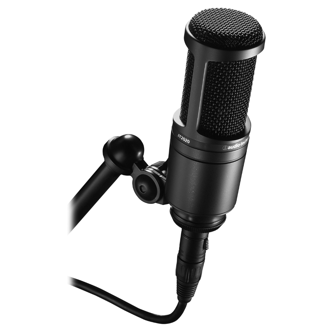 Audio-Technica AT2020 Cardioid Condenser Studio Microphone