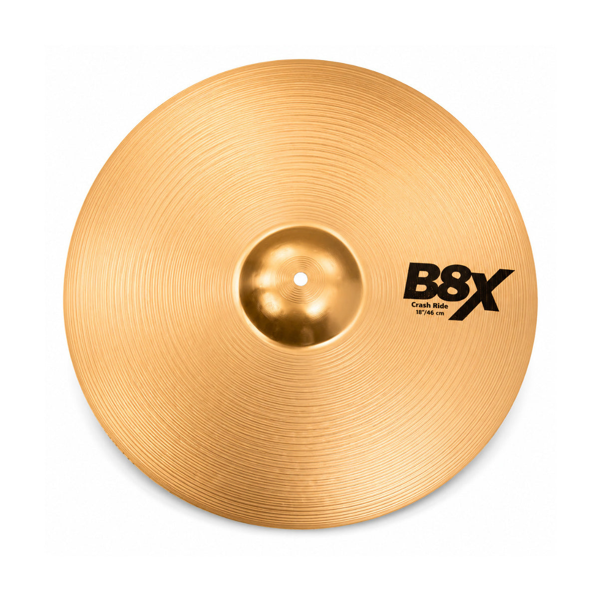 Sabian 18-inch B8X Medium Crash Ride Cymbal with B8 Bronze Construction (Open Box)