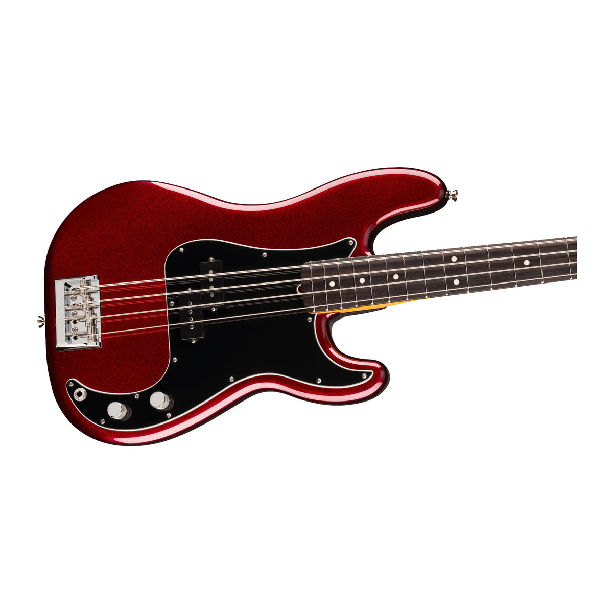 Fender American Professional Precision Bass Guitar with Rosewood Fingerboard (Oxblood)