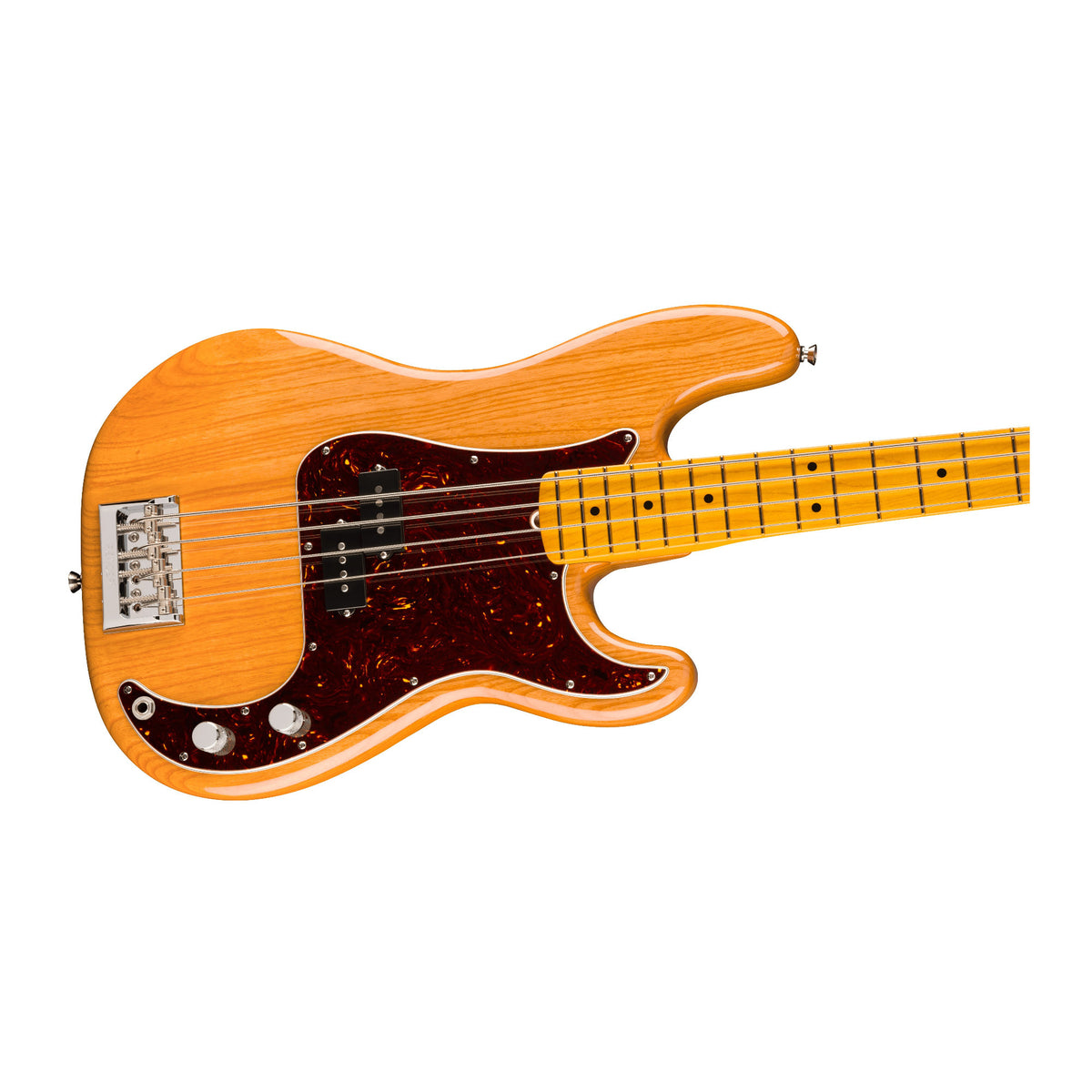 Fender American Professional Precision Bass Guitar with Maple Fingerboard (Natural)