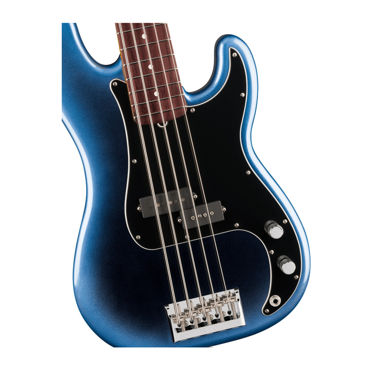 Fender American Professional Precision Bass V Guitar with Rosewood Fingerboard (Dark Night)