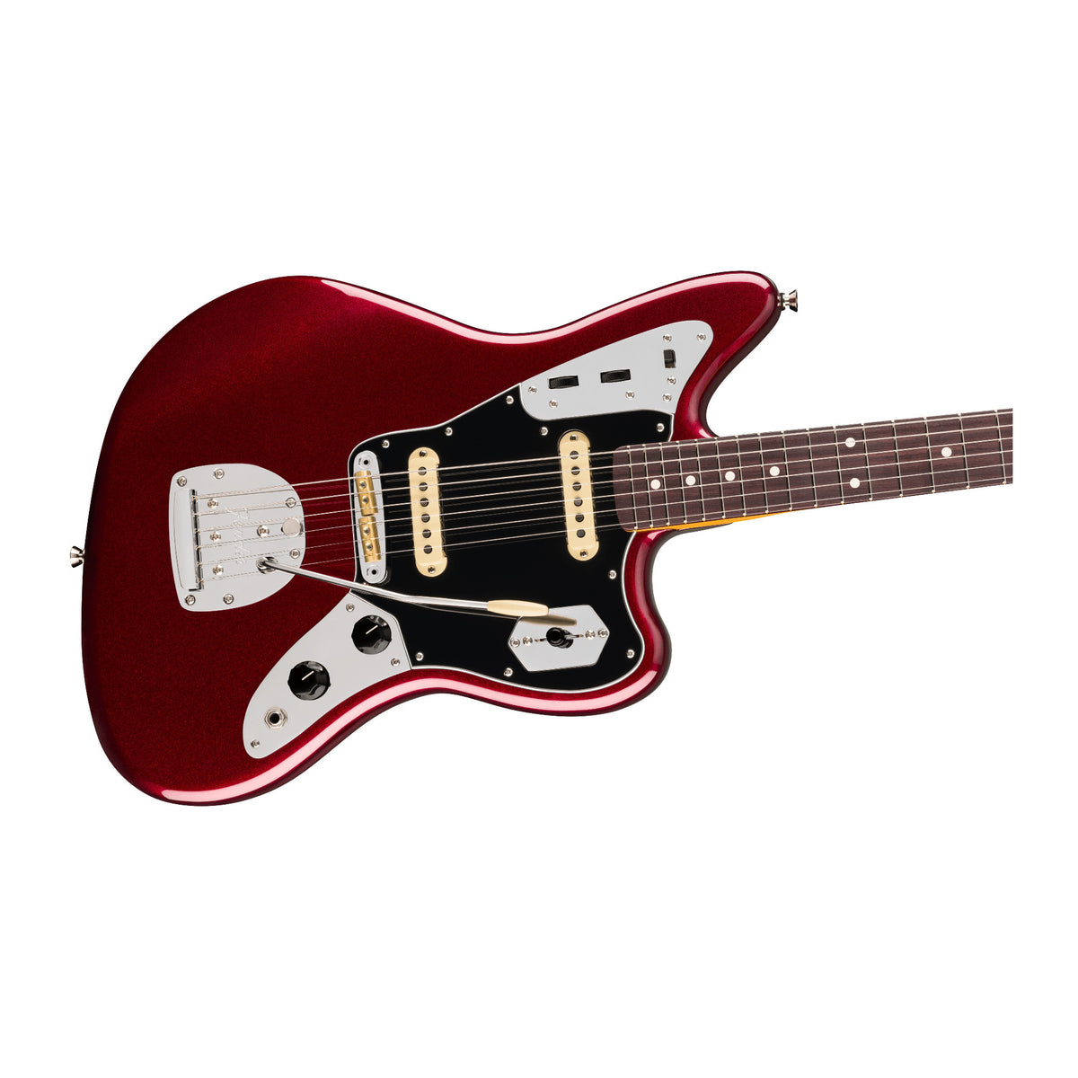 Fender American Professional Jaguar Guitar with Rosewood Fingerboard (Oxblood)