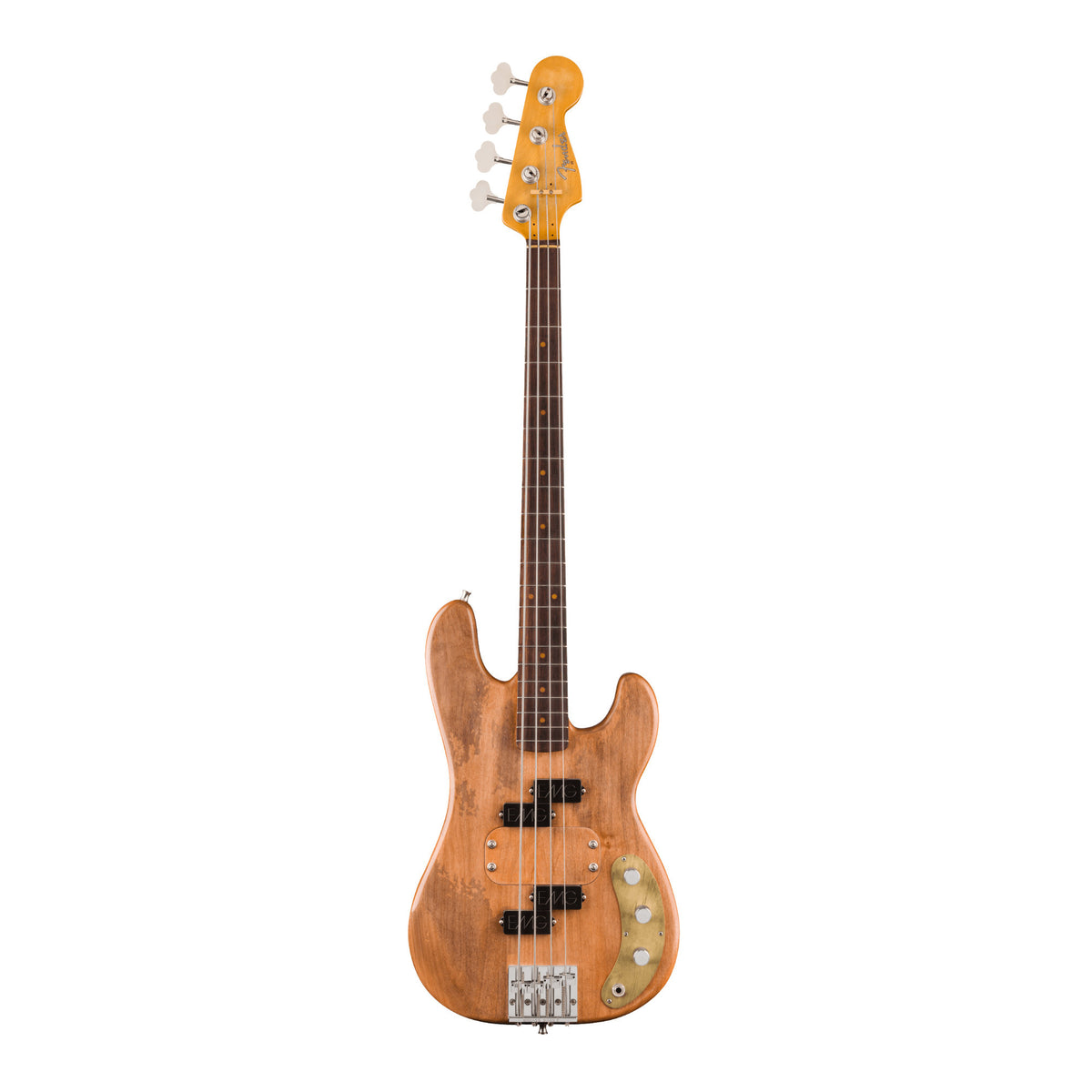 Fender Stories Collection Lee Sklar Precision Electric Bass Guitar with Gig Bag (Natural)