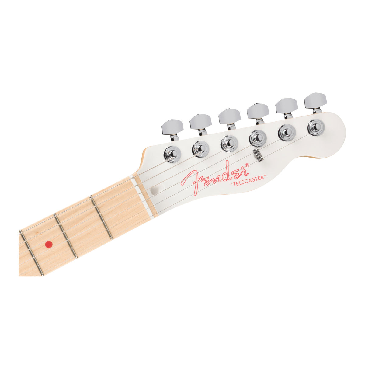 Fender John 5 Ghost Telecaster Right-Hand Electric Guitar (White)