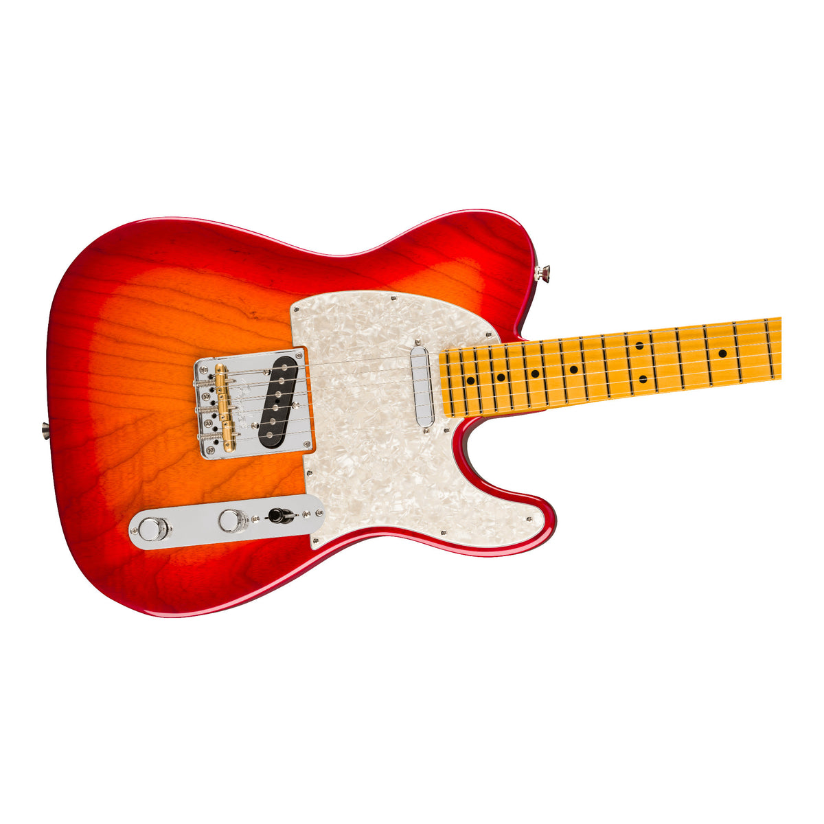 Fender American Professional Telecaster with Maple Fingerboard (Aged Cherry Burst)