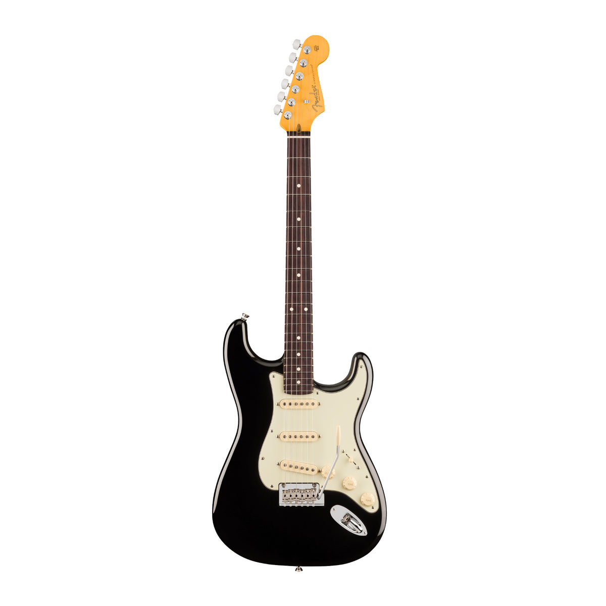 Fender American Professional Stratocaster Electric Guitar with Rosewood Fingerboard (Black)