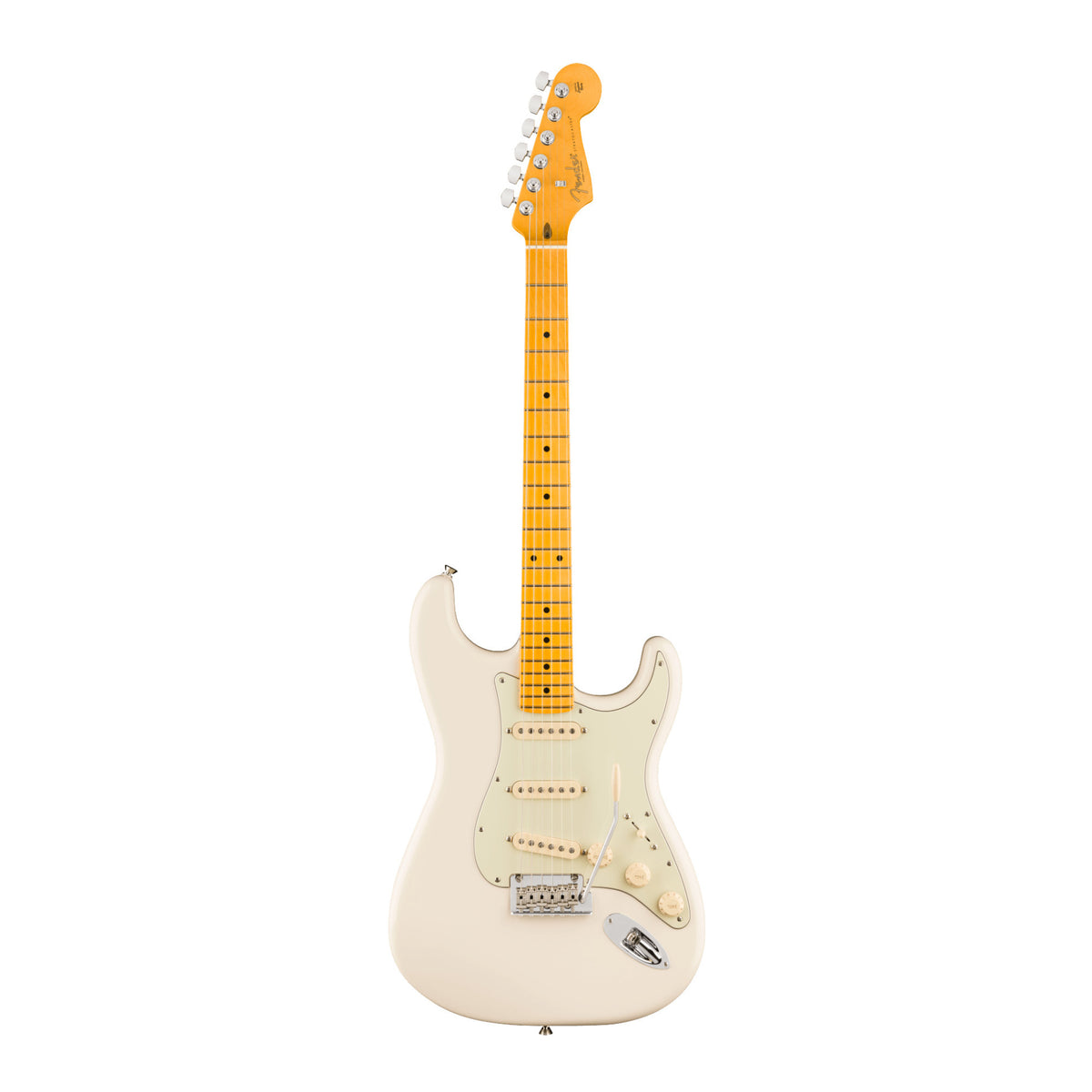 Fender American Professional Stratocaster Electric Guitar (Olympic White)