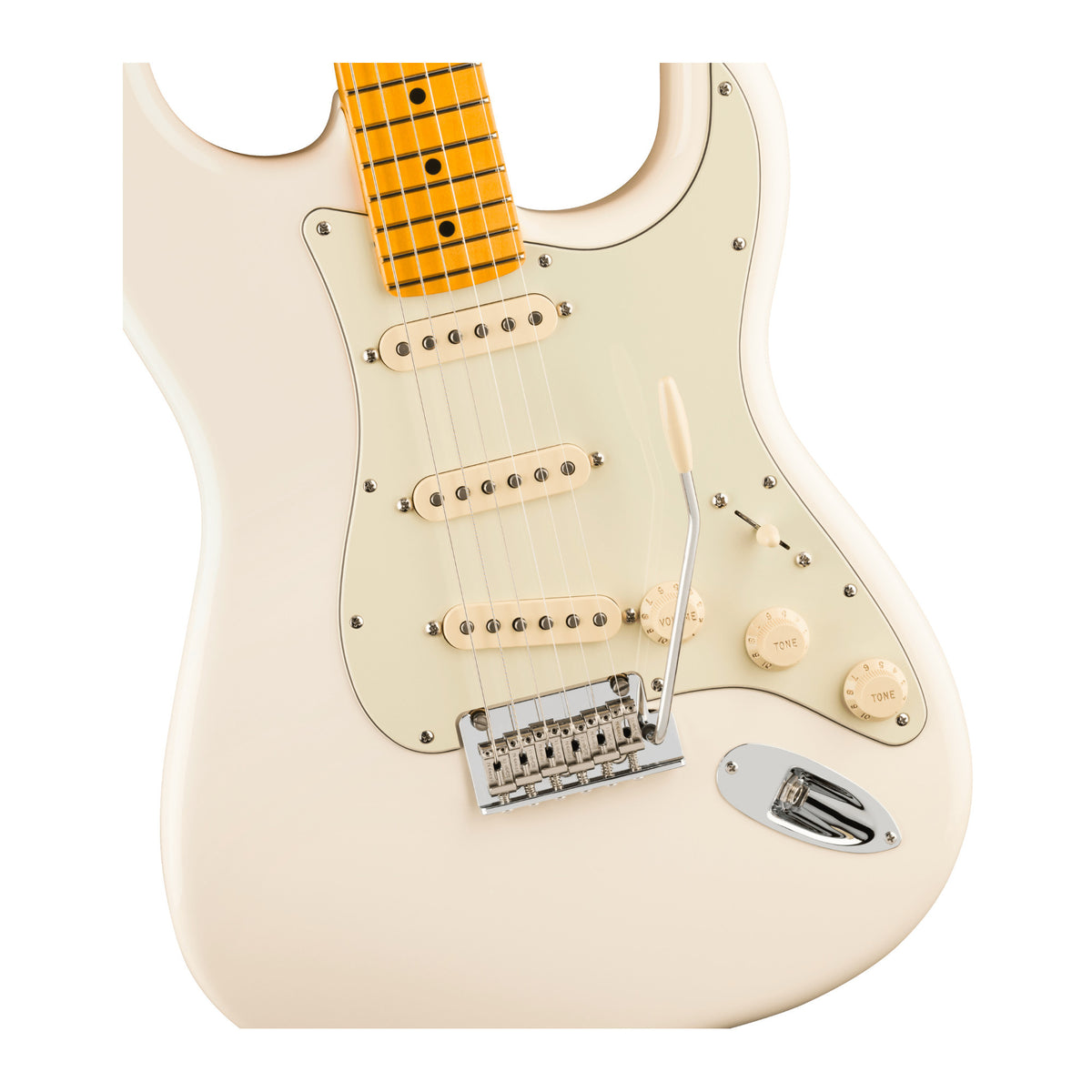 Fender American Professional Stratocaster Electric Guitar (Olympic White)