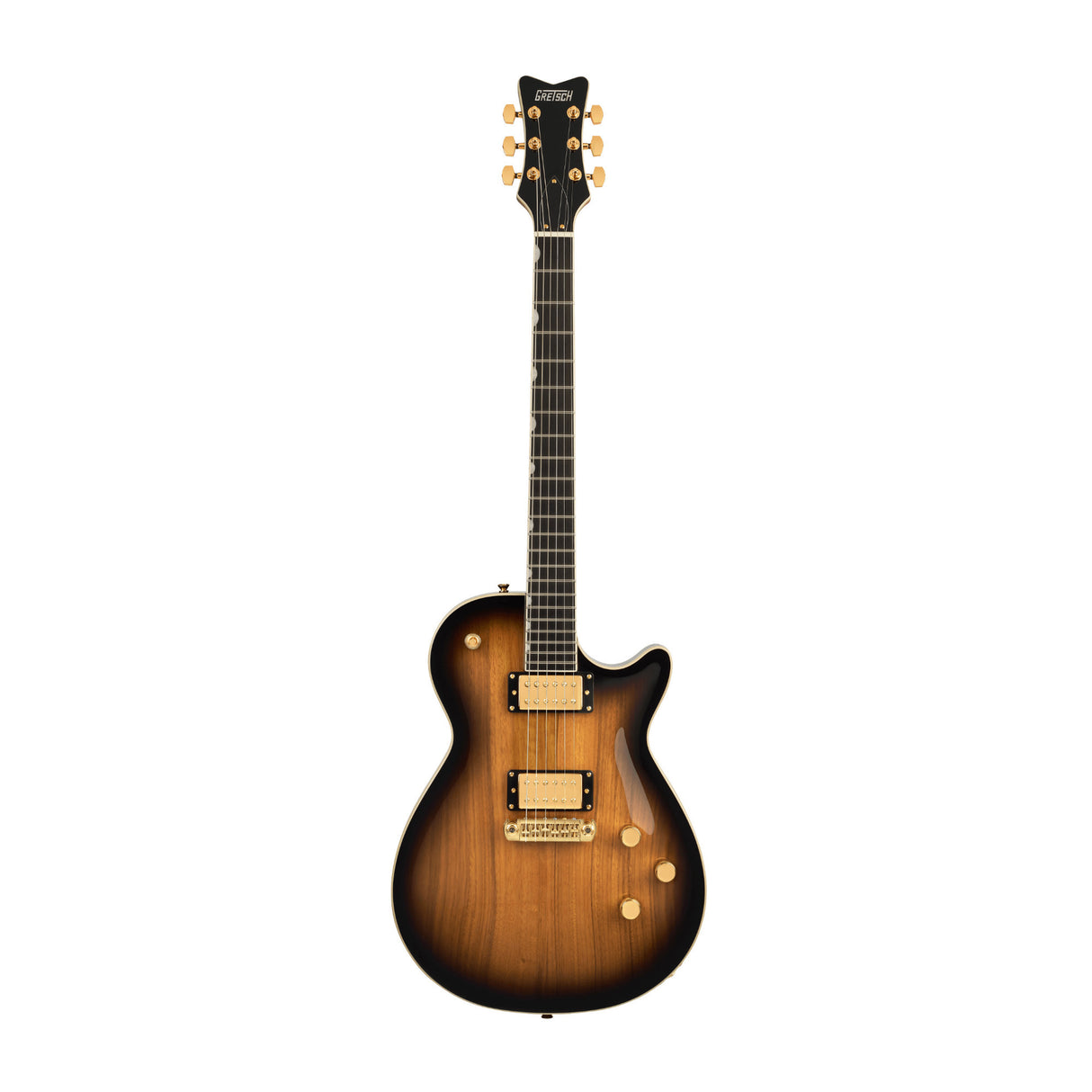 Gretsch Limited Edition Electromatic Black Limba Jet Electric Guitar with Gold Hardware (Sunburst)