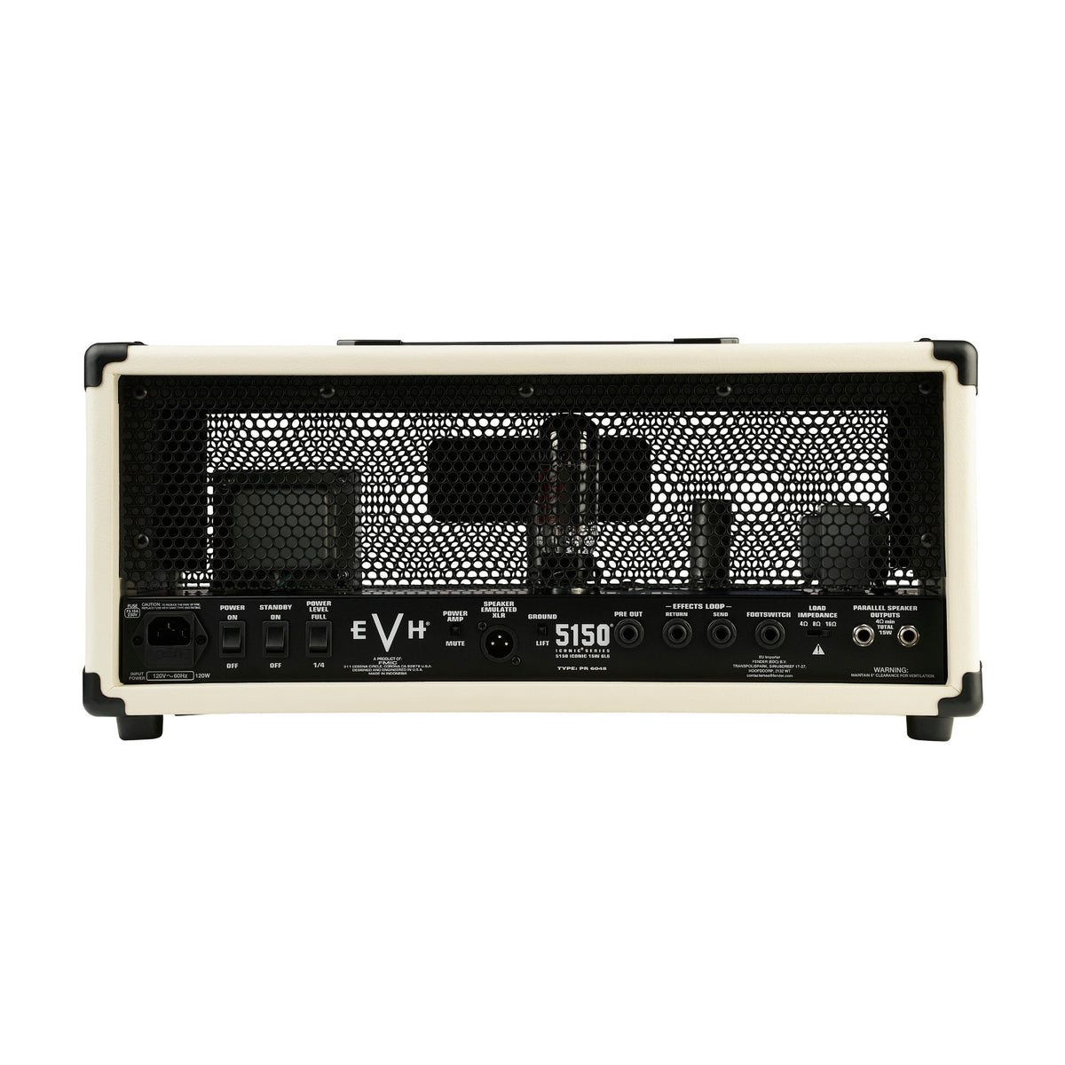 EVH 5150 Iconic Series 15W 6L6 Guitar Amplifier Head (Ivory)