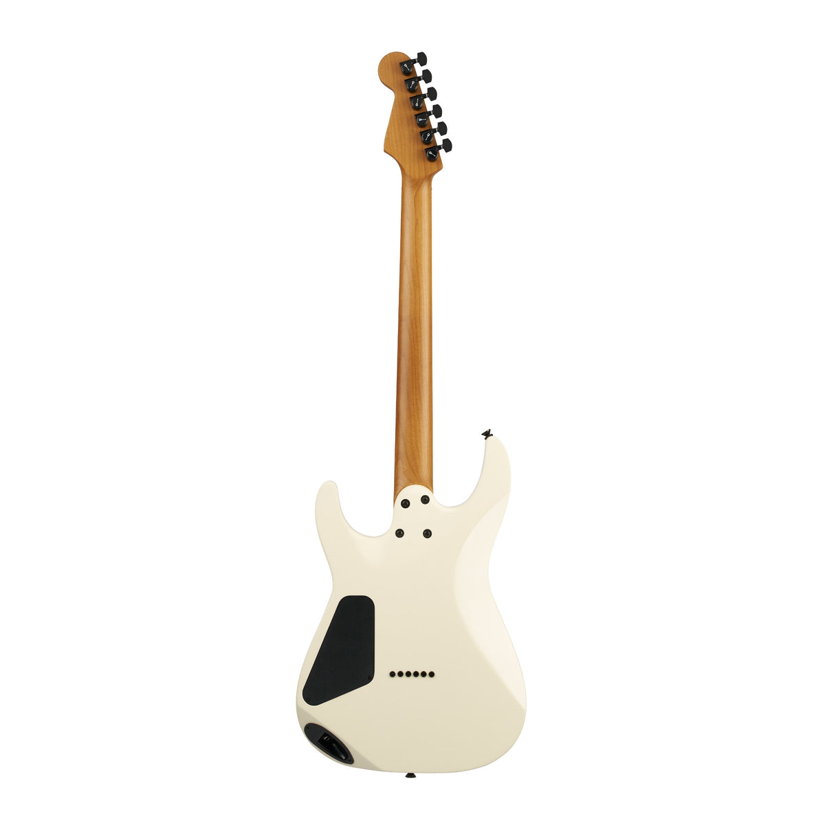 Charvel Pro-Mod Plus Dinky DK24 HH HT EB Electric Guitar with Ebony Fingerboard (Crème White)