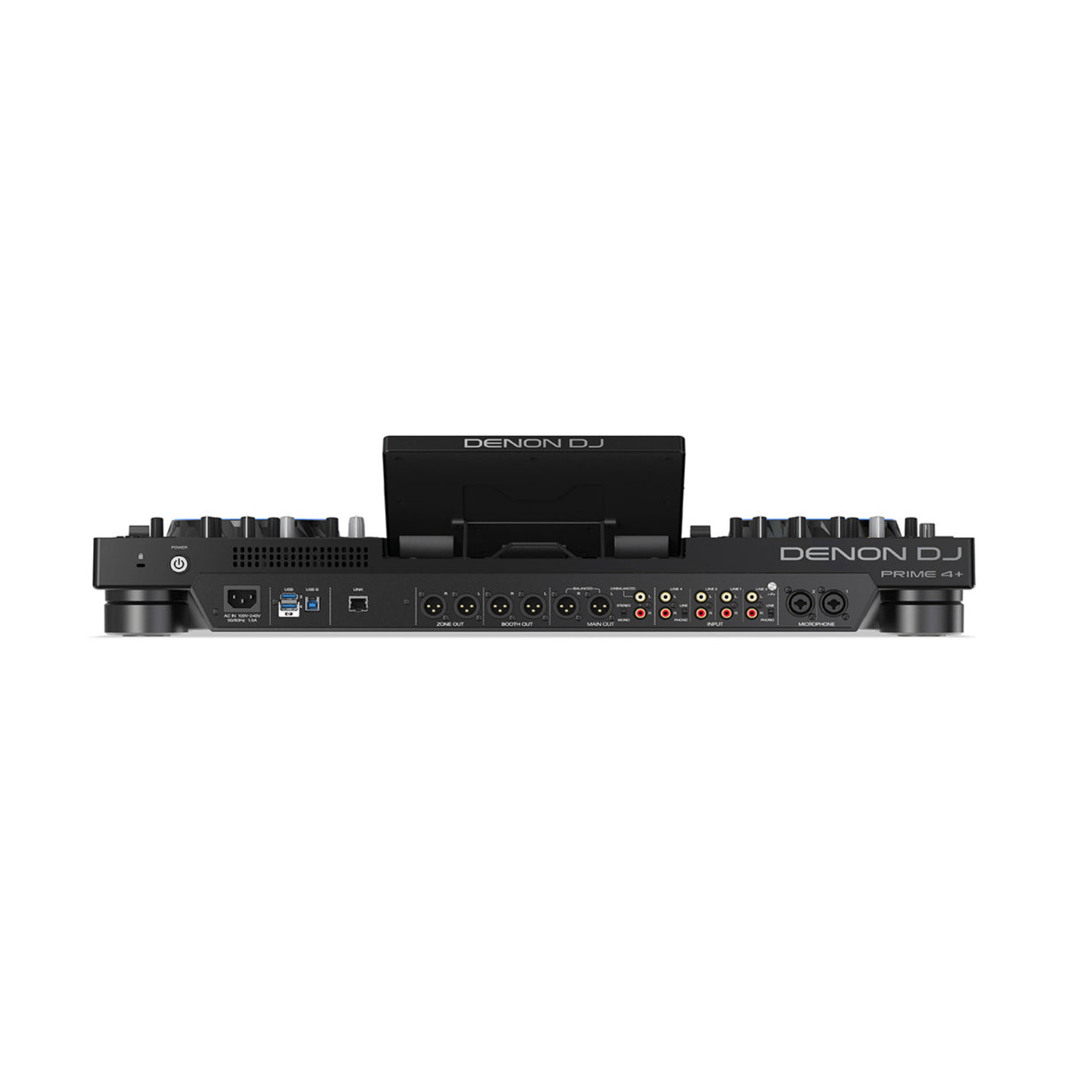 Denon DJ PRIME 4+ 4-Channel Standalone DJ System with Built-in FX, Lighting Output, and Stems