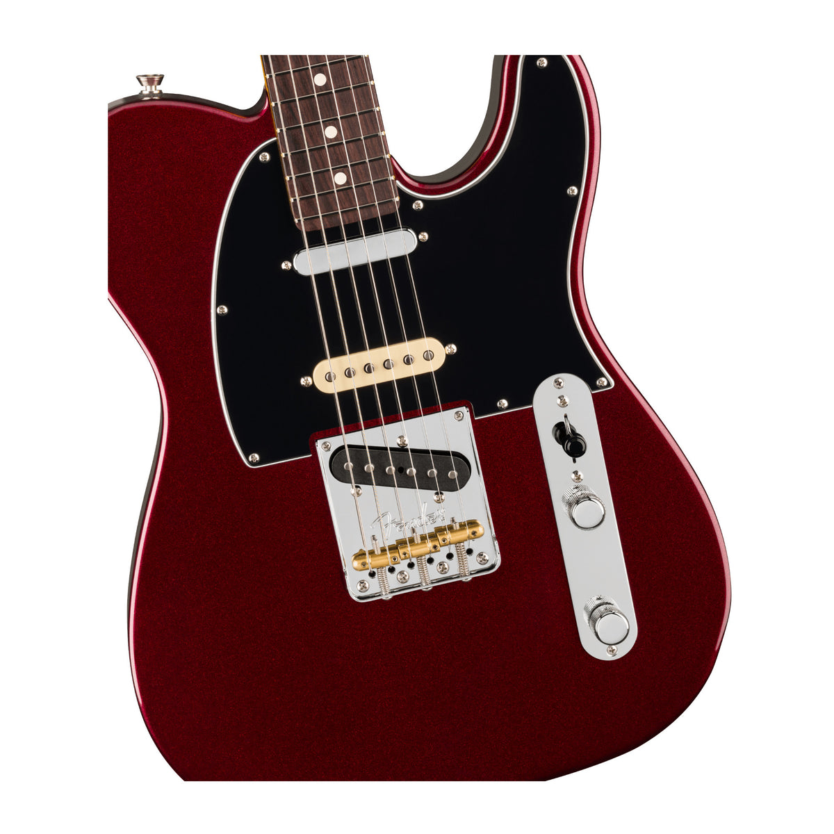 Fender American Professional HotShot Telecaster Electric Guitar with V-Mod III Pickups (Oxblood)