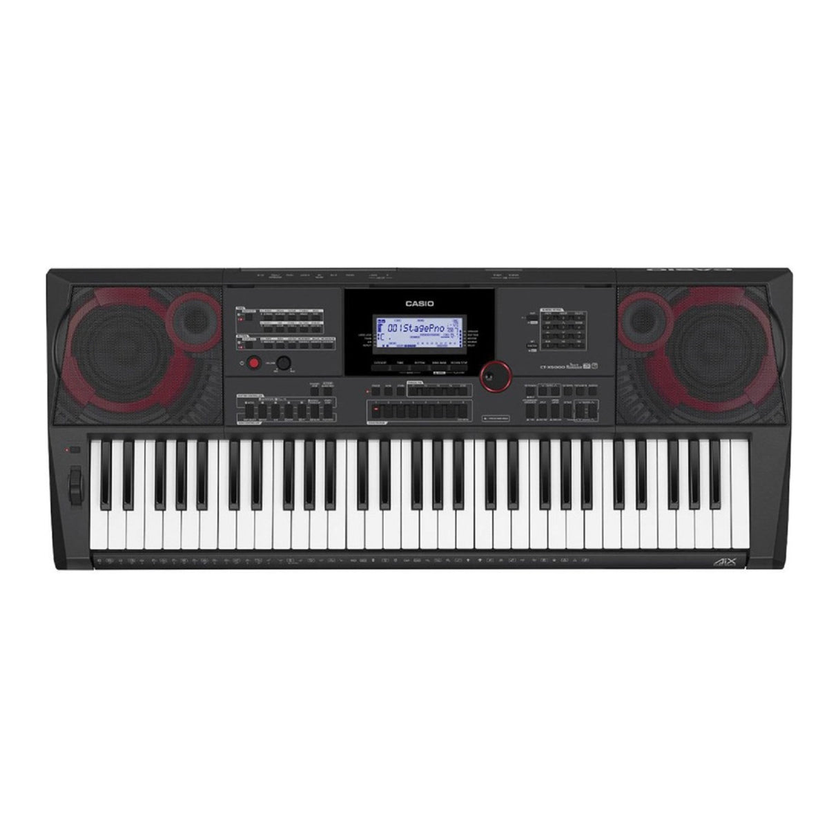 Casio CTX5000 61-Key Portable Keyboard Bundle with Stand, Bench, and Headphones