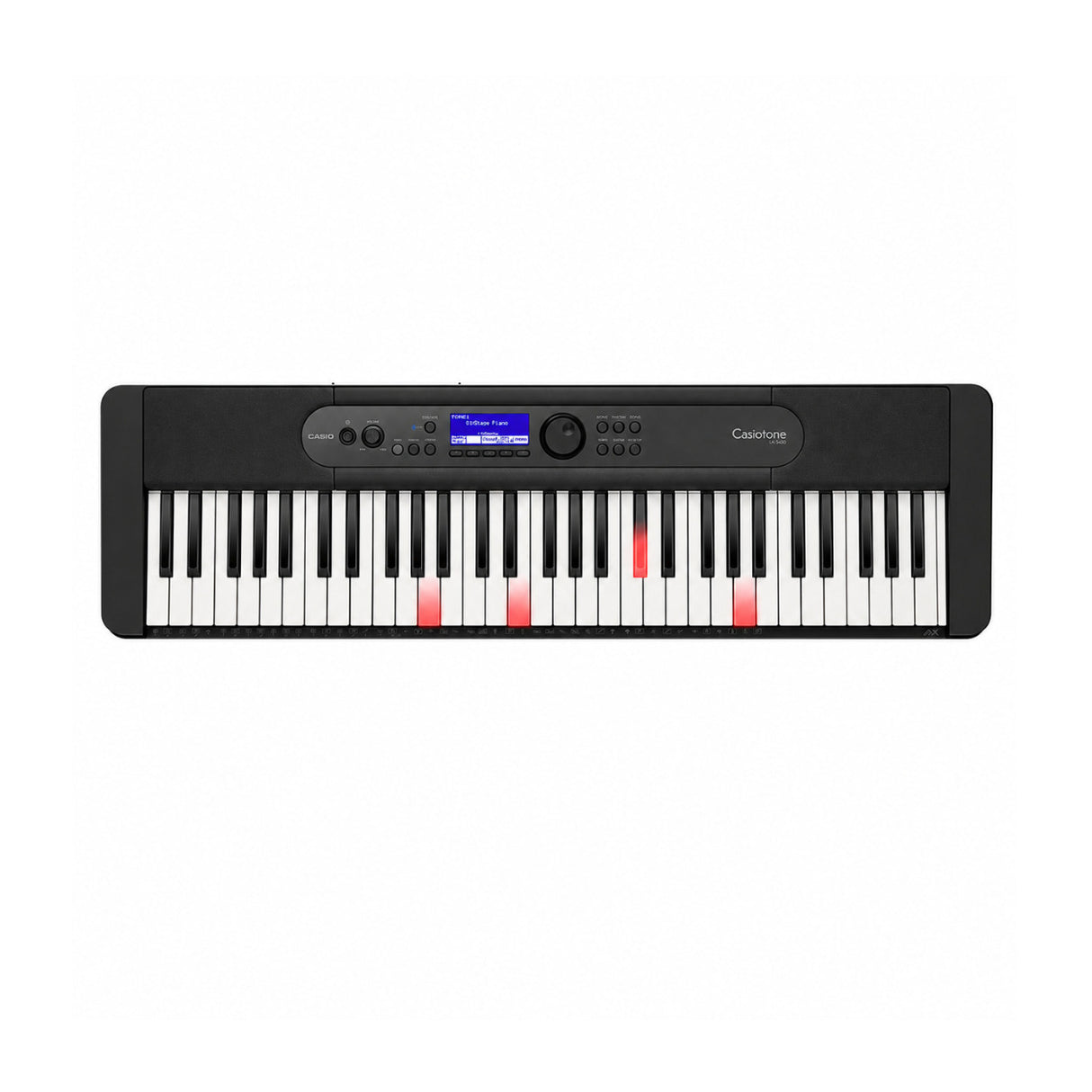 Casio Casiotone LK-S450 61-Key Keyboard Bundle with Stand, Bench, Sustain Pedal, and Headphones