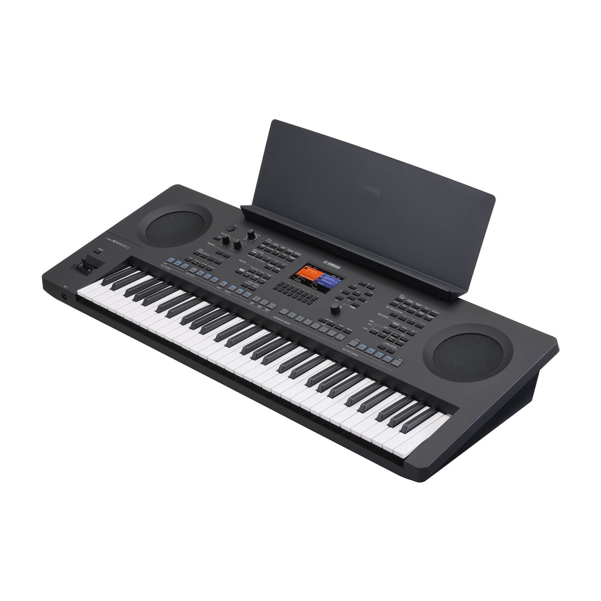 Yamaha PSR-SX620 (Black) 61 Key Arranger Keyboard with PA-300C Power Adapter