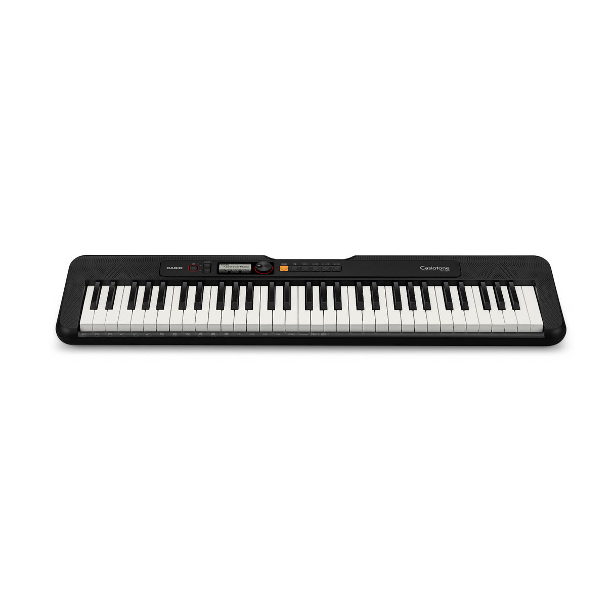 Casio Casiotone CT-S200 Black 61-Key Keyboard Bundle with Stand, Bench, Pedal, and Headphones
