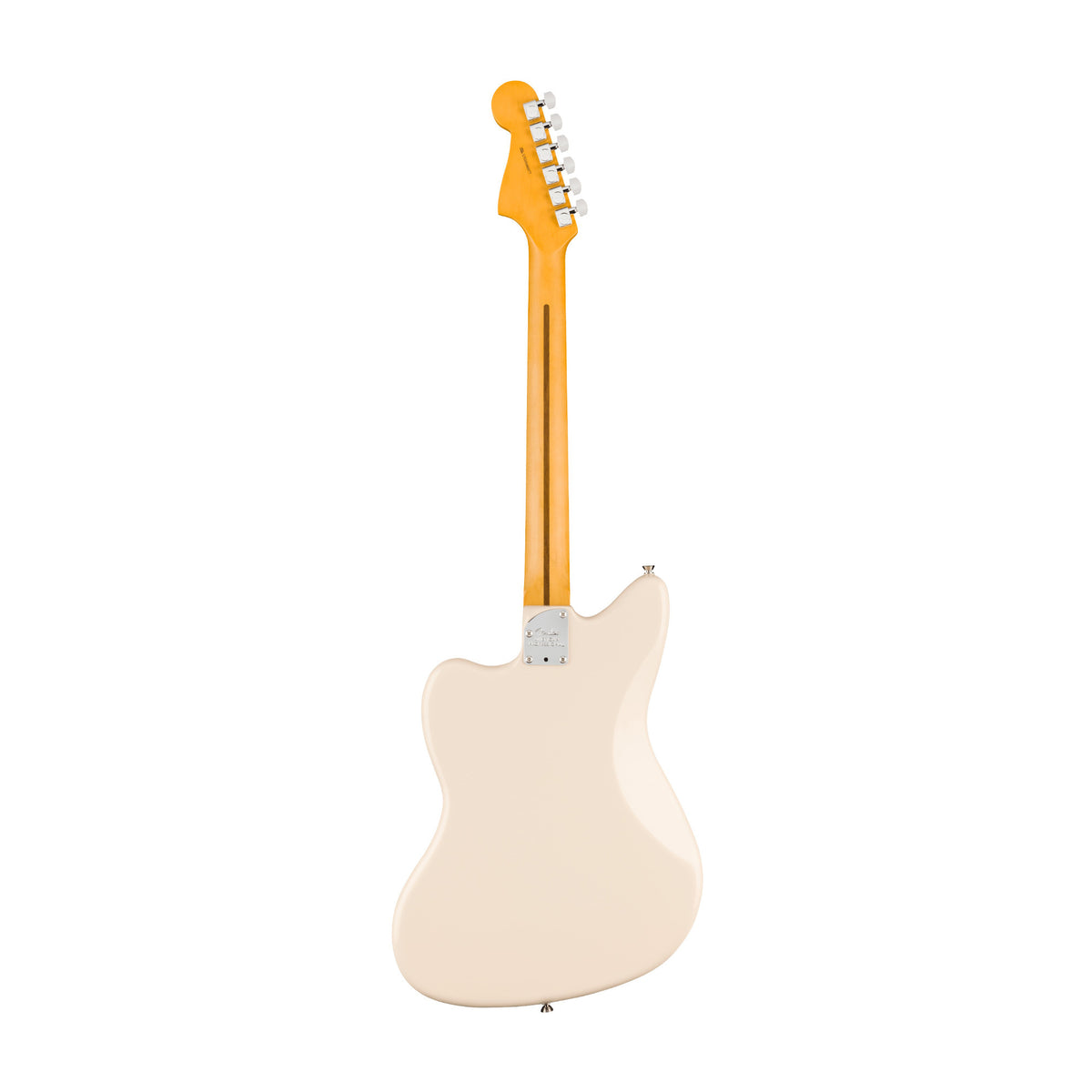 Fender American Professional Jazzmaster Electric Guitar with Panorama Tremolo (Olympic White)