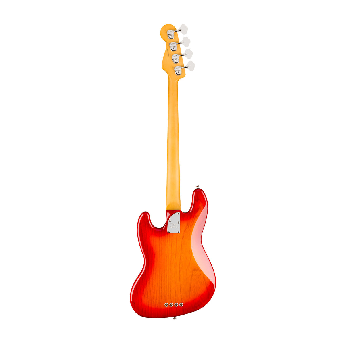 Fender American Professional Jazz Bass with C-Shaped Neck and V-Mod III Pickups (Aged Cherry Burst)