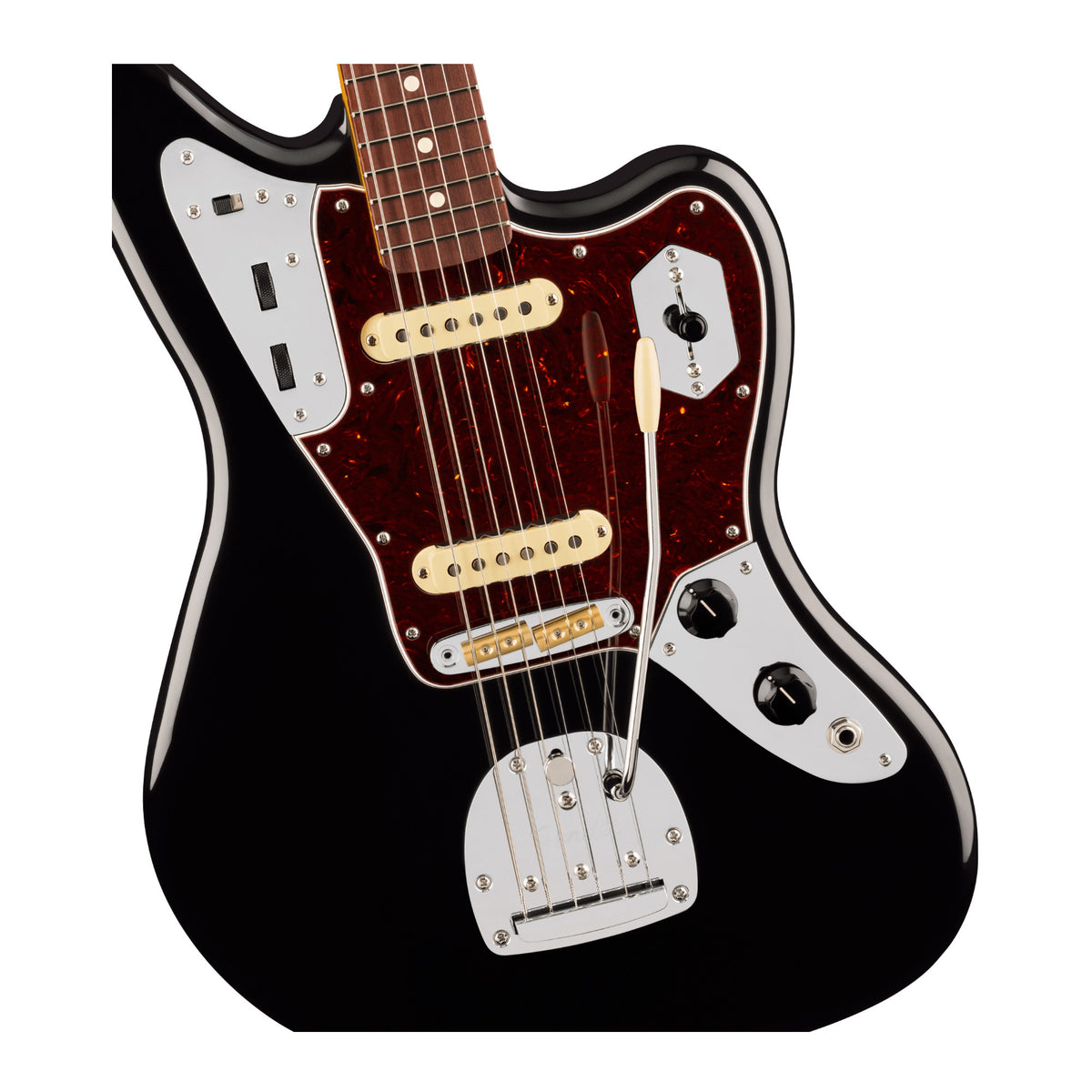 Fender American Professional Jaguar Guitar, Rosewood Fingerboard (Black)