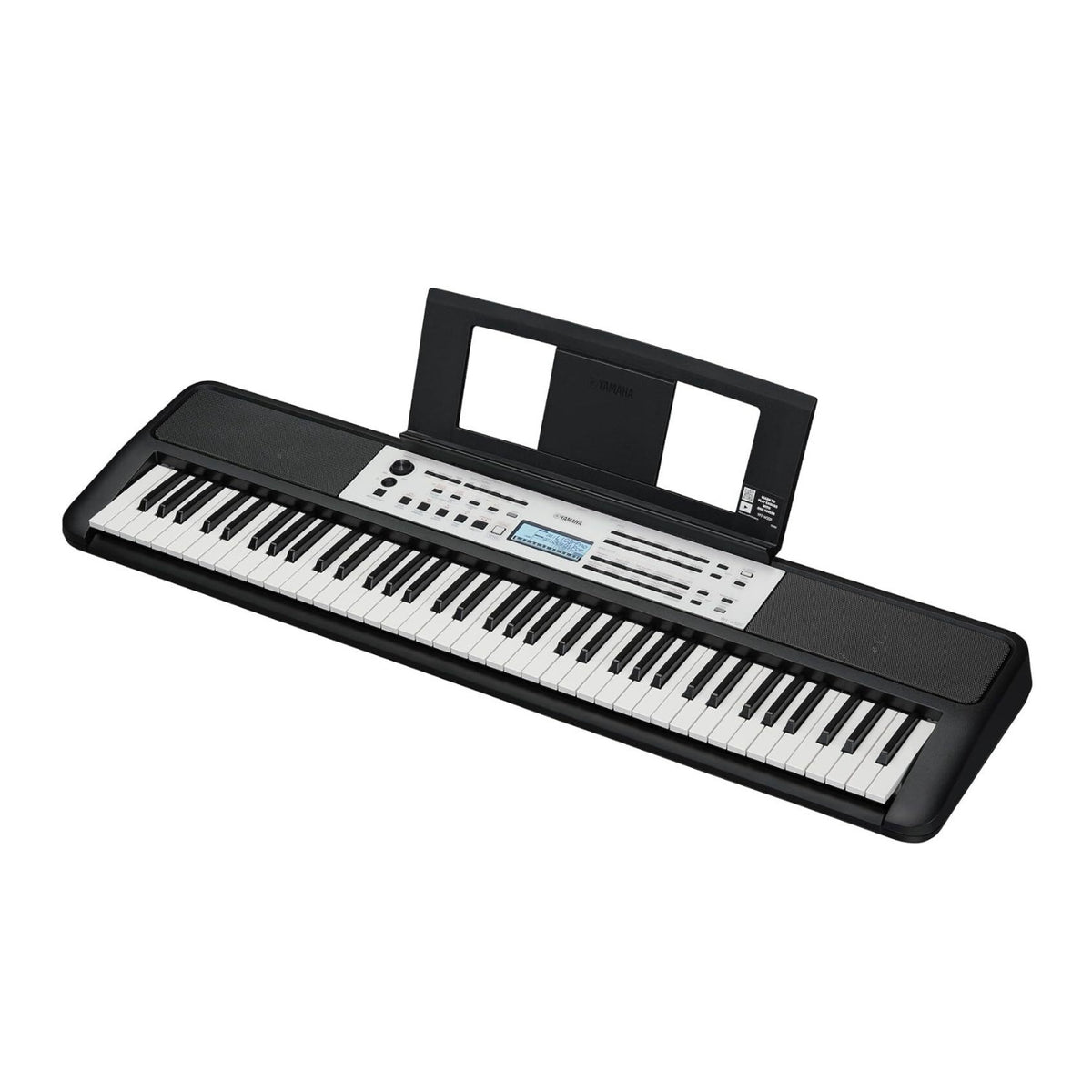 Yamaha YPT-W320 76-Key Portable Keyboard with Stand, Bench, Pedal, and Headphones Bundle