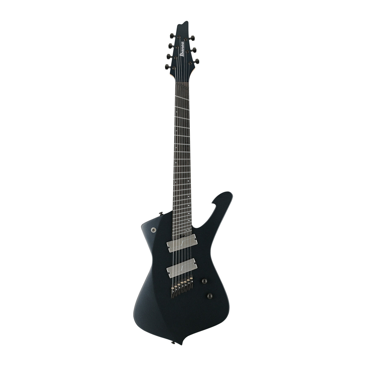 Ibanez ICMS721IPT Iceman Axe Design Lab Multi-Scale 7-String RH Electric Guitar (Iron Pewter)
