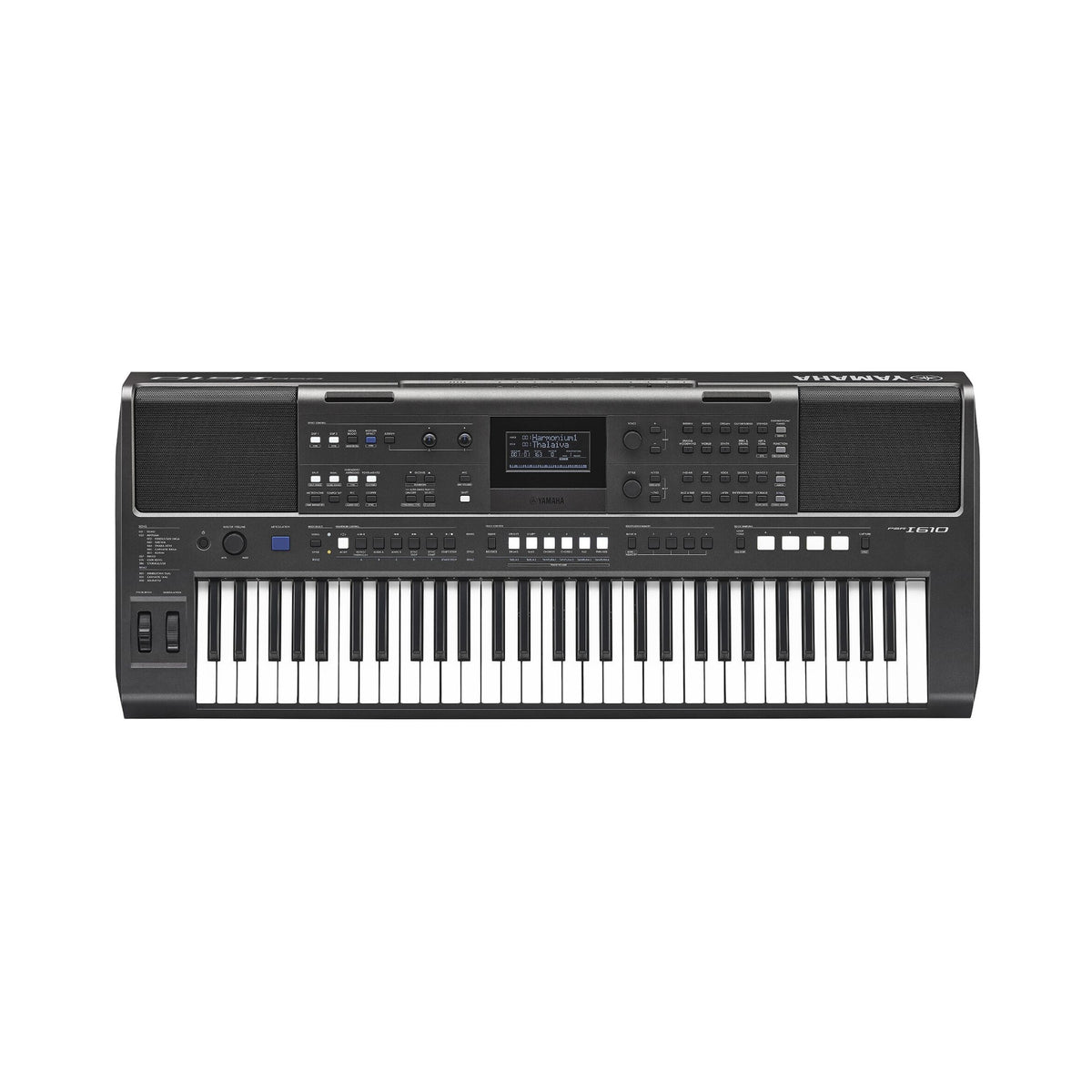 Yamaha PSR-I610 61-Key Keyboard Bundle with Stand, Bench, Sustain Pedal, and Studio Headphones