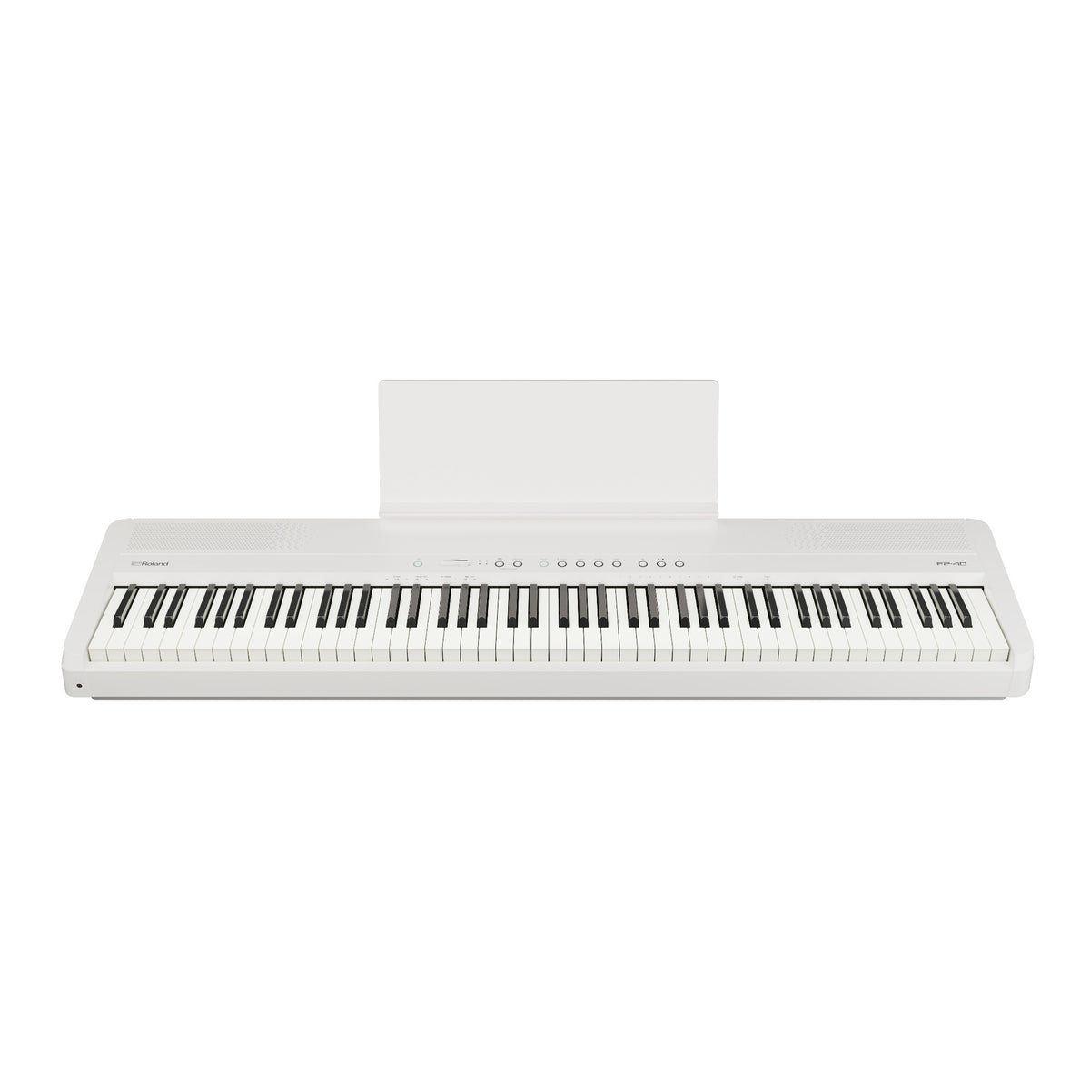 Roland FP-40 88-Key Digital Piano Bundle with Stand, Pedal Unit, Bench and Headphones (White)