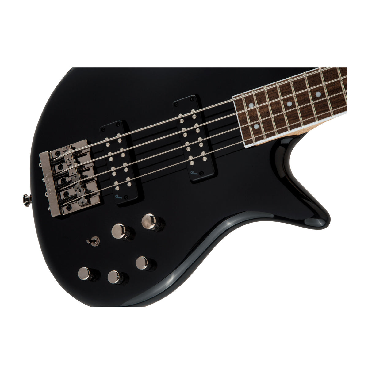 Jackson JS Series Spectra 4-String Bass Guitar JS3 with Laurel Fingerboard (Gloss Black)