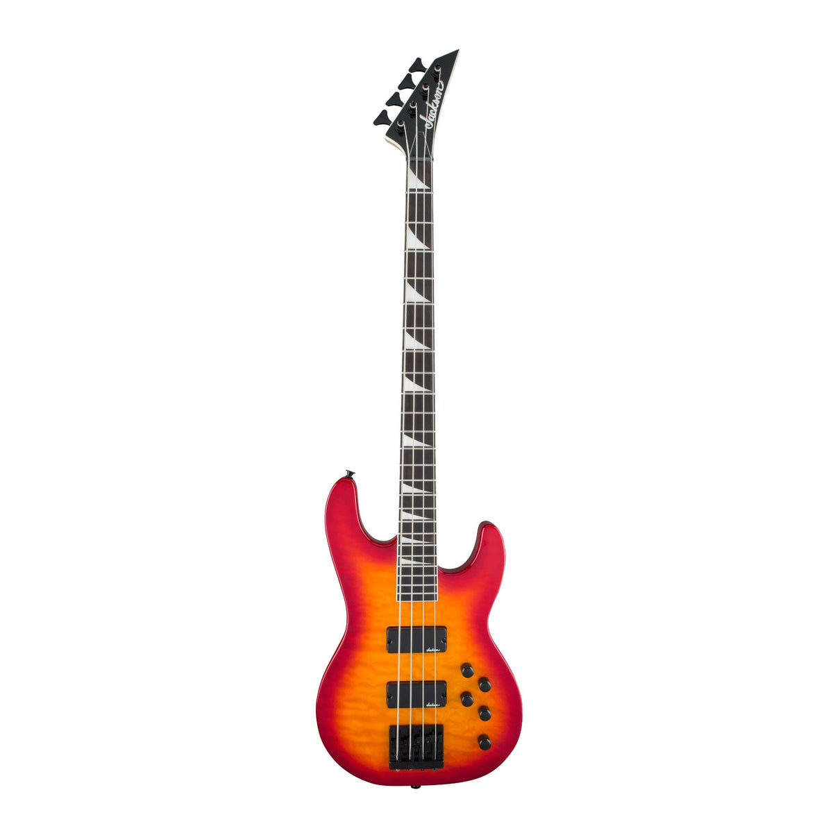 Jackson JS Series Concert 4-String Bass Guitar JS3Q with Amaranth Fingerboard (Cherry Burst)
