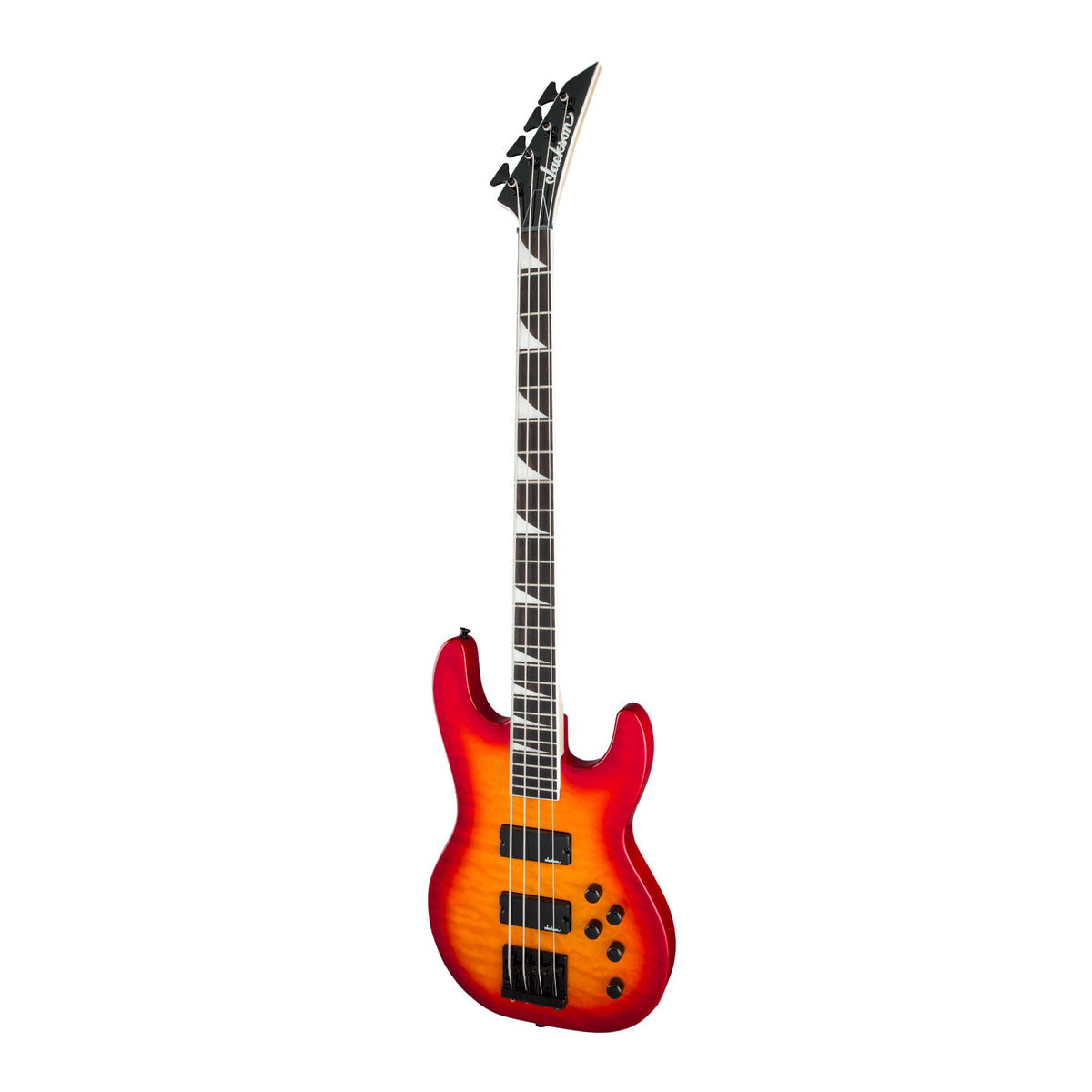 Jackson JS Series Concert 4-String Bass Guitar JS3Q with Amaranth Fingerboard (Cherry Burst)