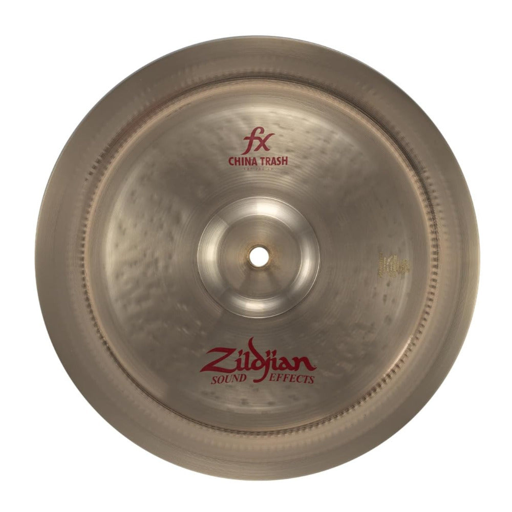 Zildjian 12 Inch FX China Trash Cymbal with Thin Weight and Brilliant Finish