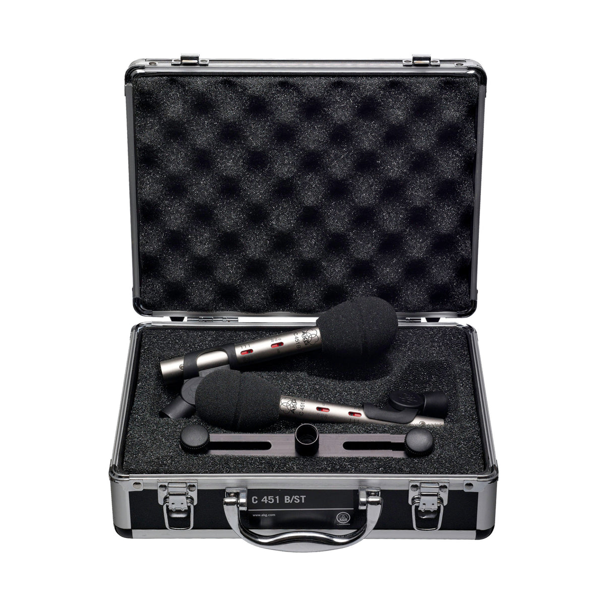 AKG C451 B Matched Pair Small Diaphragm Condenser Microphones