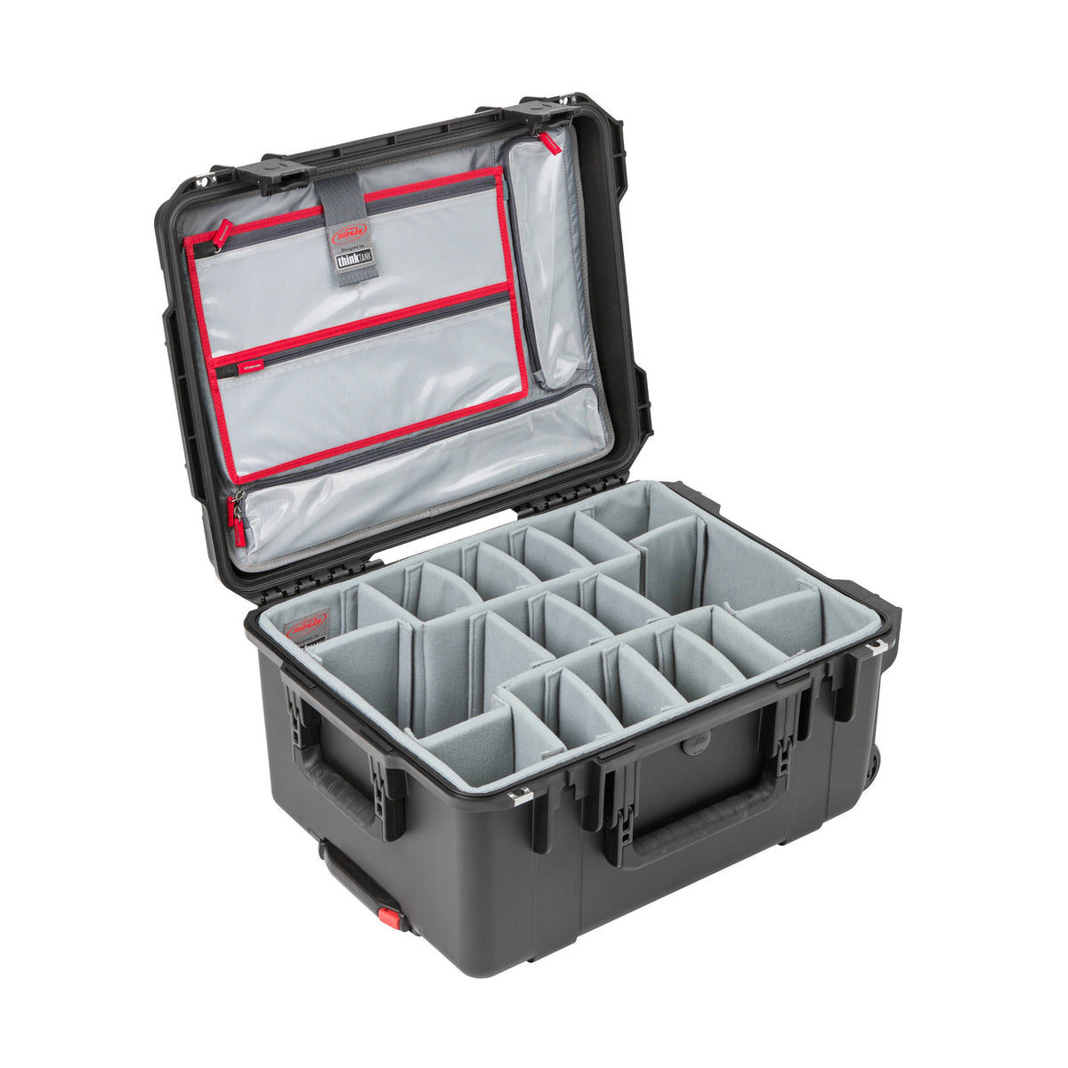 SKB Cases iSeries 2015-10 Waterproof Case with Think Tank Dividers, Lid Organizer, and Wheels