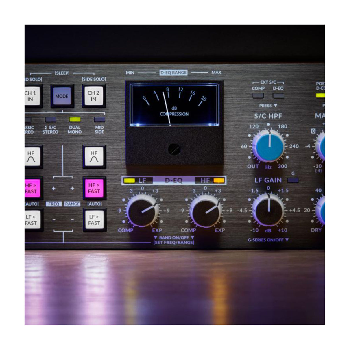 Solid State Logic The Bus+ 2-Channel Bus Compressor and Dynamic Equalizer with 4 Compressor Modes