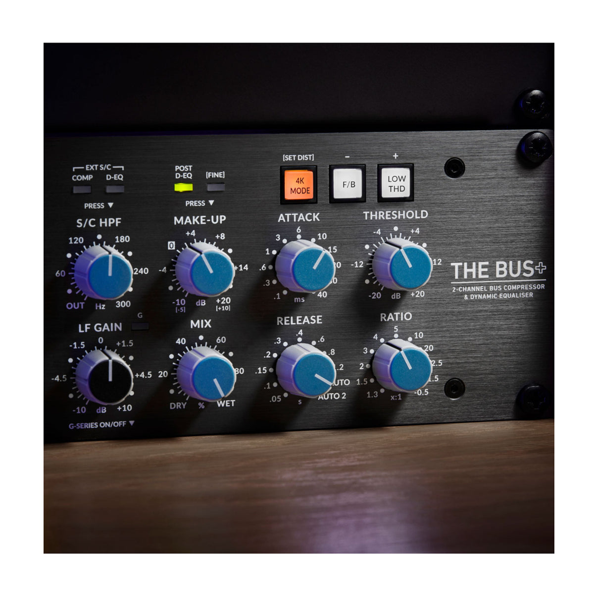 Solid State Logic The Bus+ 2-Channel Bus Compressor and Dynamic Equalizer with 4 Compressor Modes