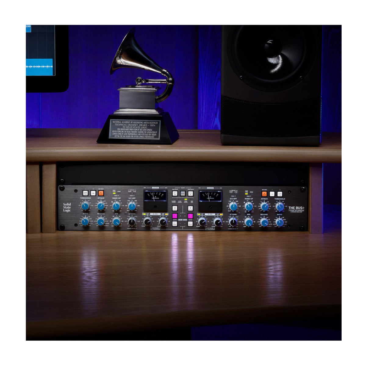 Solid State Logic The Bus+ 2-Channel Bus Compressor and Dynamic Equalizer with 4 Compressor Modes