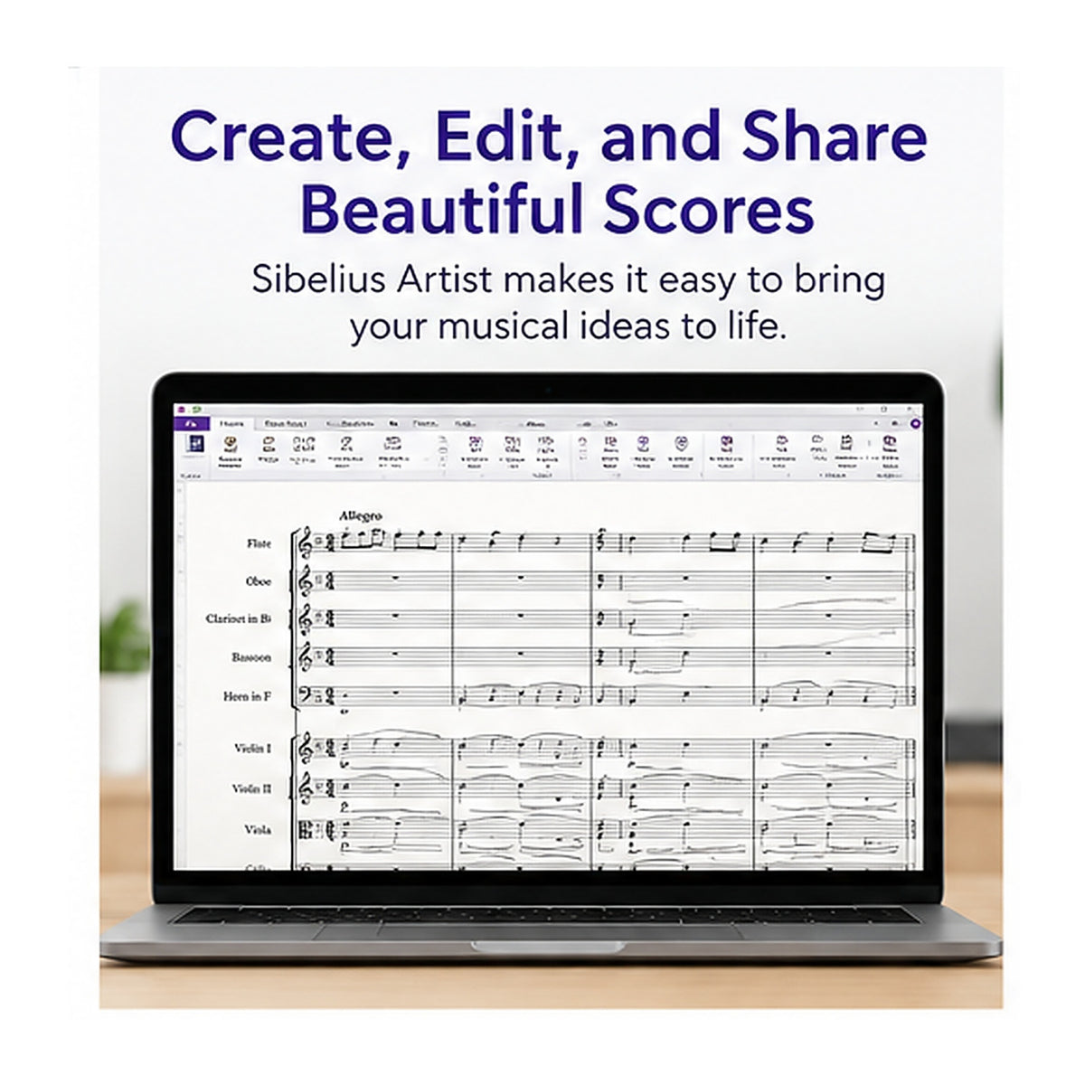 Avid Sibelius Artist 1 Year Subscription Renewal Music Notation Software