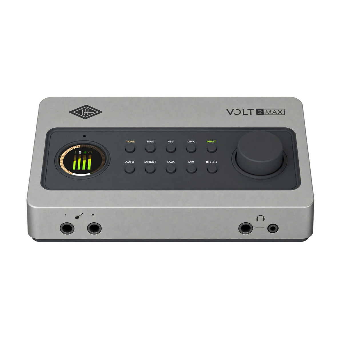 Universal Audio Volt 2 Max 10-In / 4-Out USB Audio Interface with 32-Bit Audio and 60dB Mic Preamps