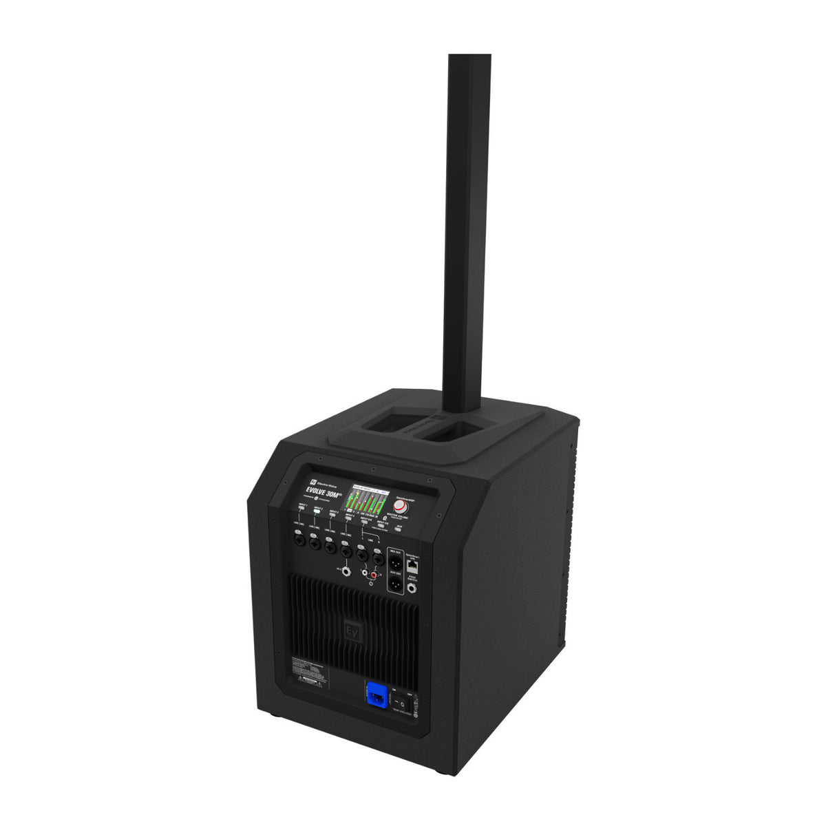 Electro-Voice Evolve 30M G2 1500W Portable Sound Column System with Integrated Mixer (Black)