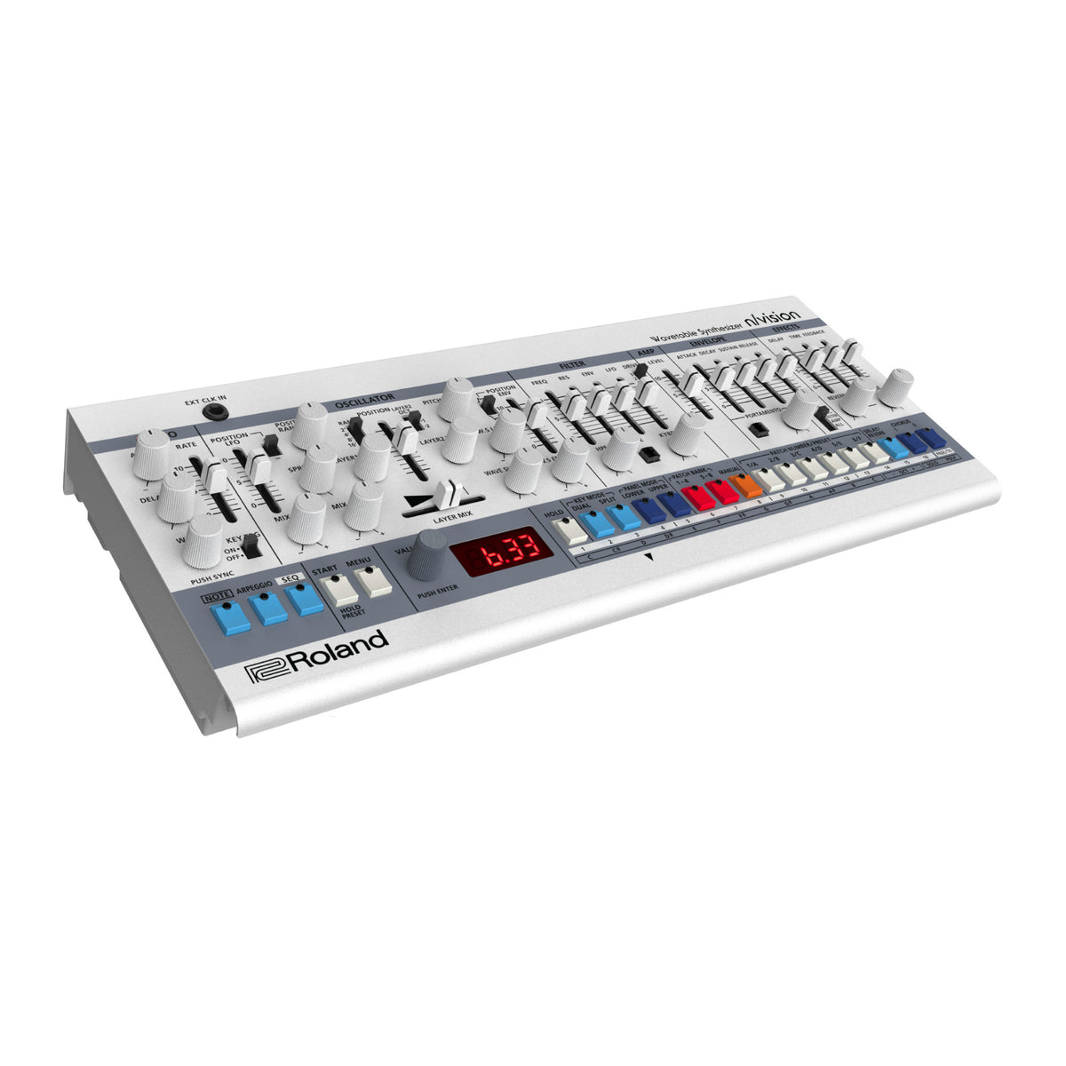 Roland n/vision Boutique Wavetable Synthesizer with K-25m Keyboard Dock and Built-in Speakers