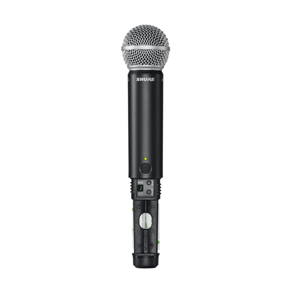 Shure BLX24R/SM58-H9 Wireless Vocal Rack Mount System with SM58 Handheld Microphone (H9 Band)