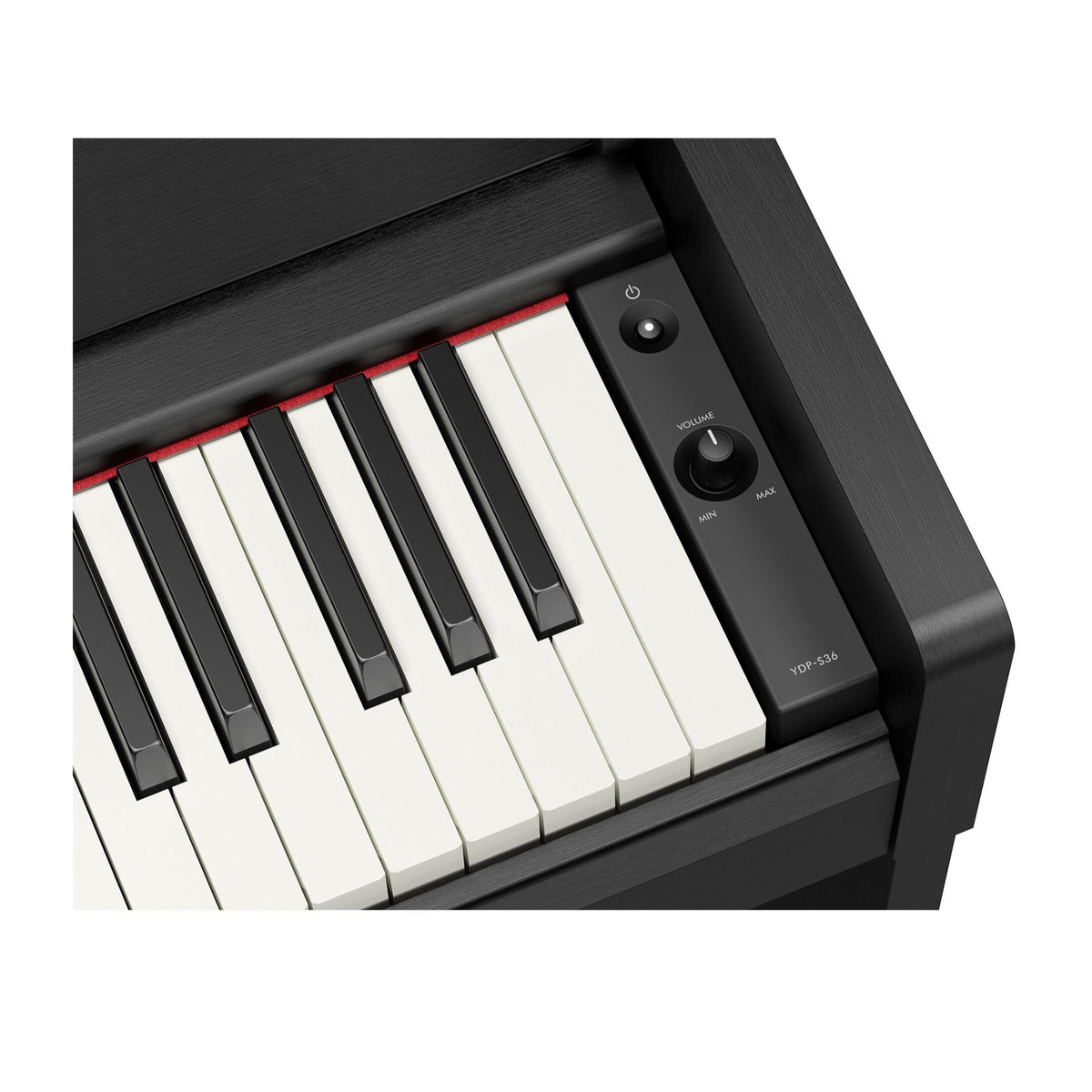 Yamaha Arius YDP-S36B 88-Key GHS Home Digital Piano Bundle with Flip-Top Piano Bench (Black)